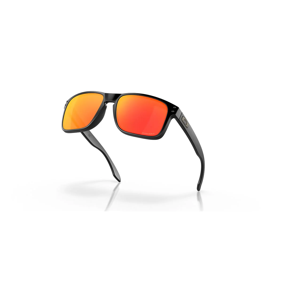 Lunettes OAKLEY HOLBROOK Noir Matt Prizm Ruby - OO9102-E255 - Image 4