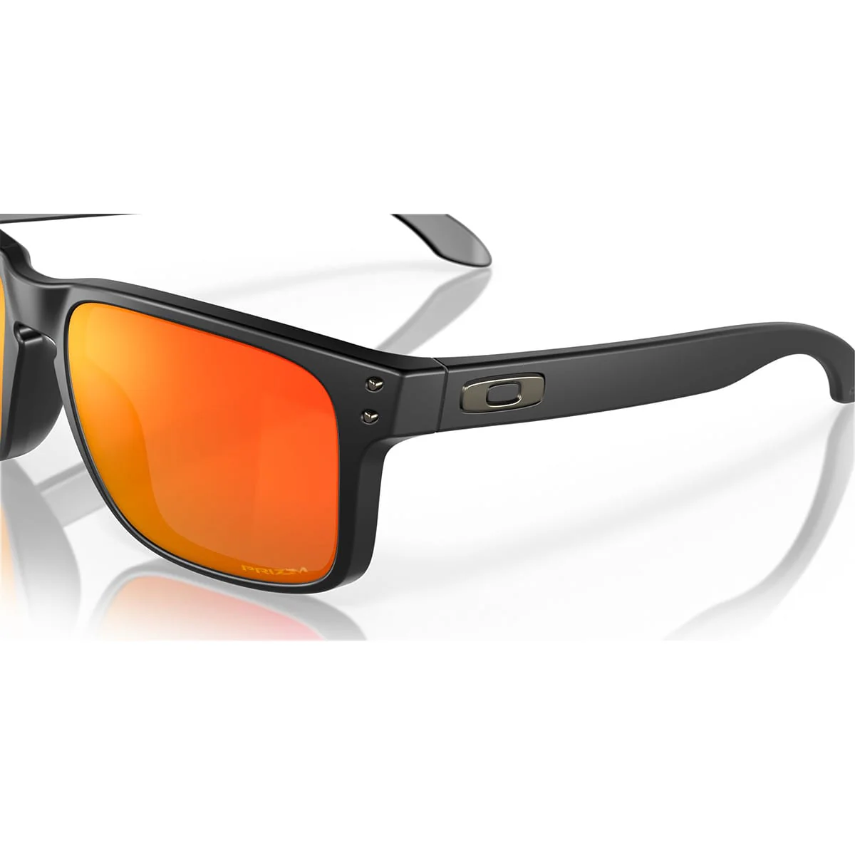 Lunettes OAKLEY HOLBROOK Noir Matt Prizm Ruby - OO9102-E255 - Image 5