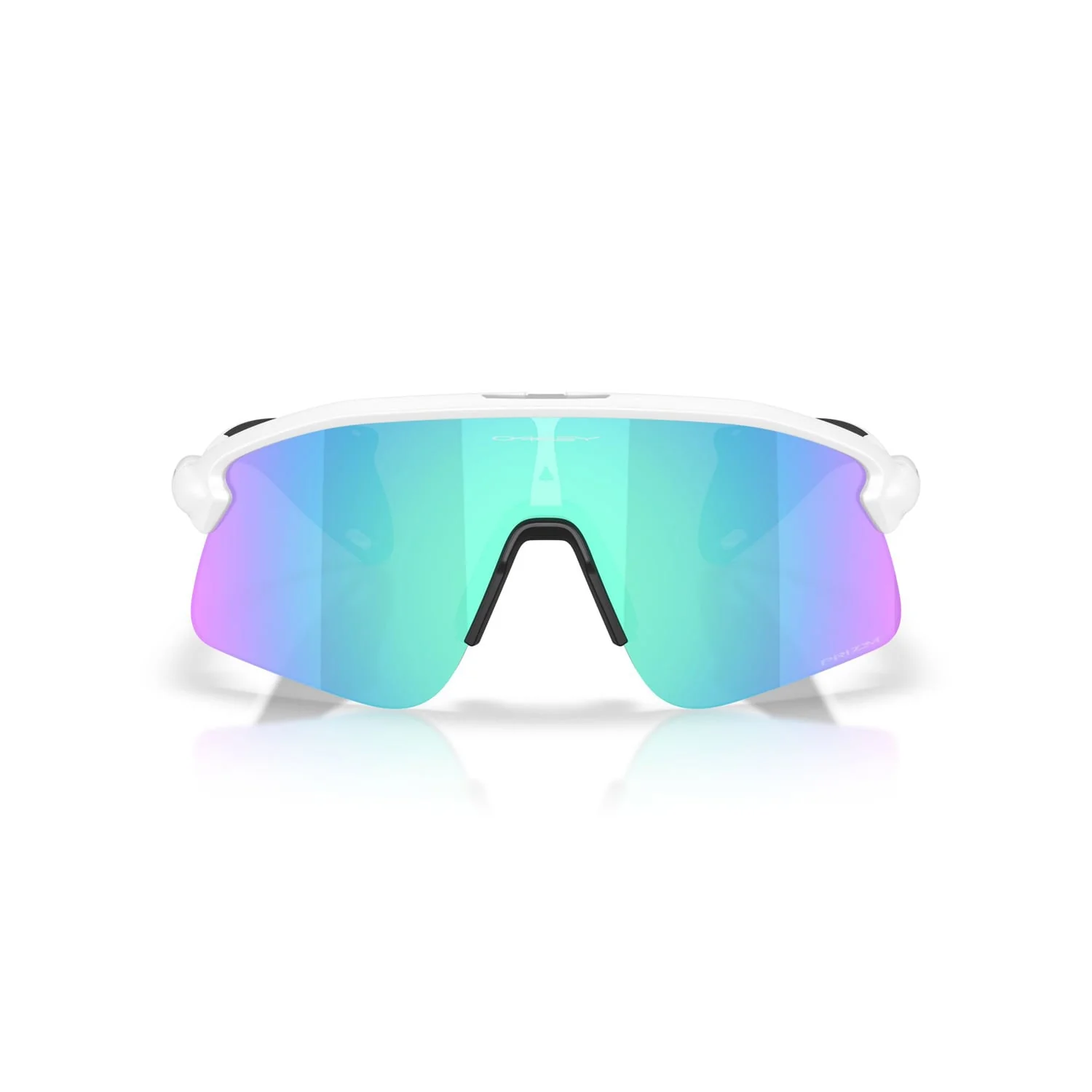 Lunettes OAKLEY STUNT DEVIL S Blanc Matt Prizm Sapphire - Image 9