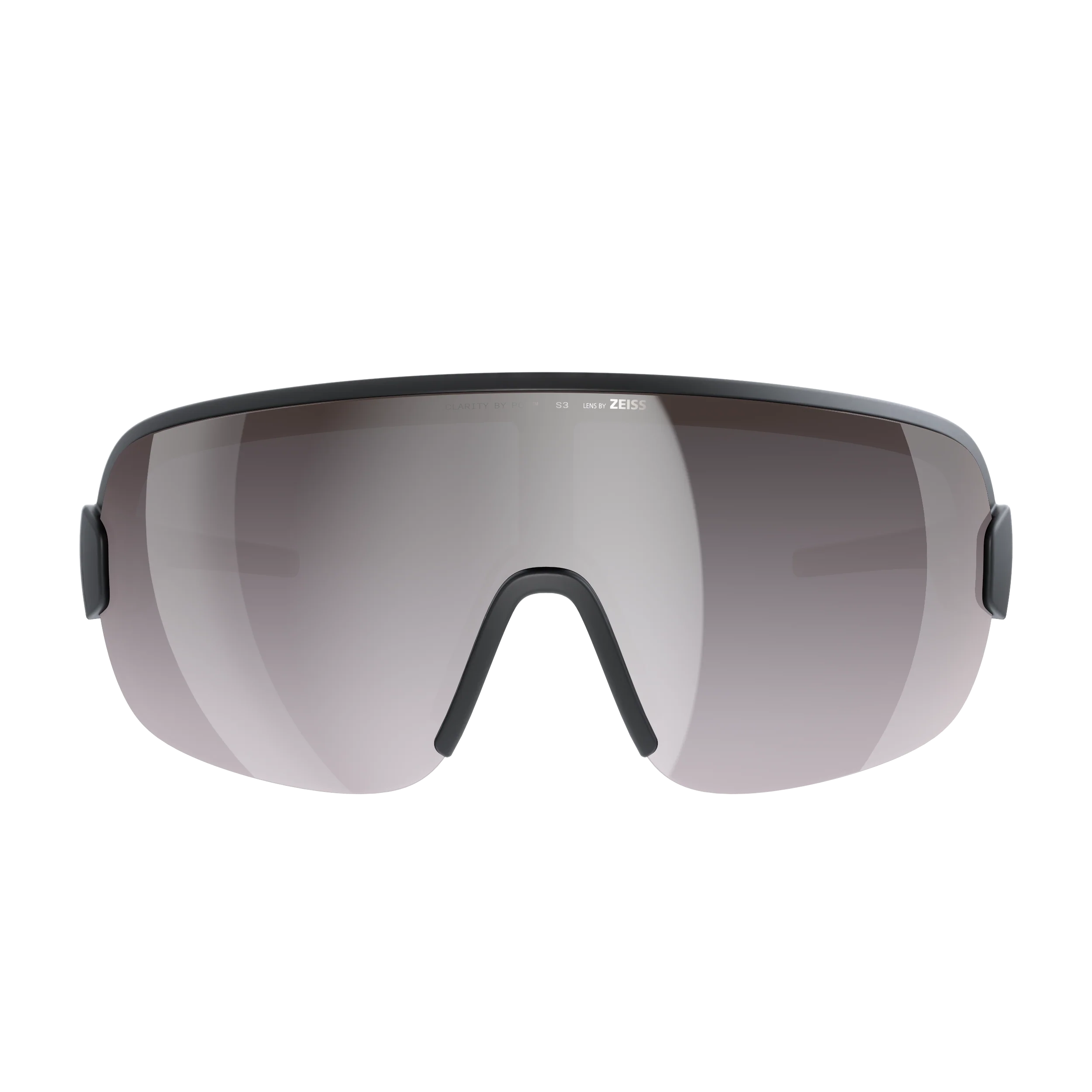 Lunettes POC AIM Noir Verre Clarity Road Sunny Silver - Image 2
