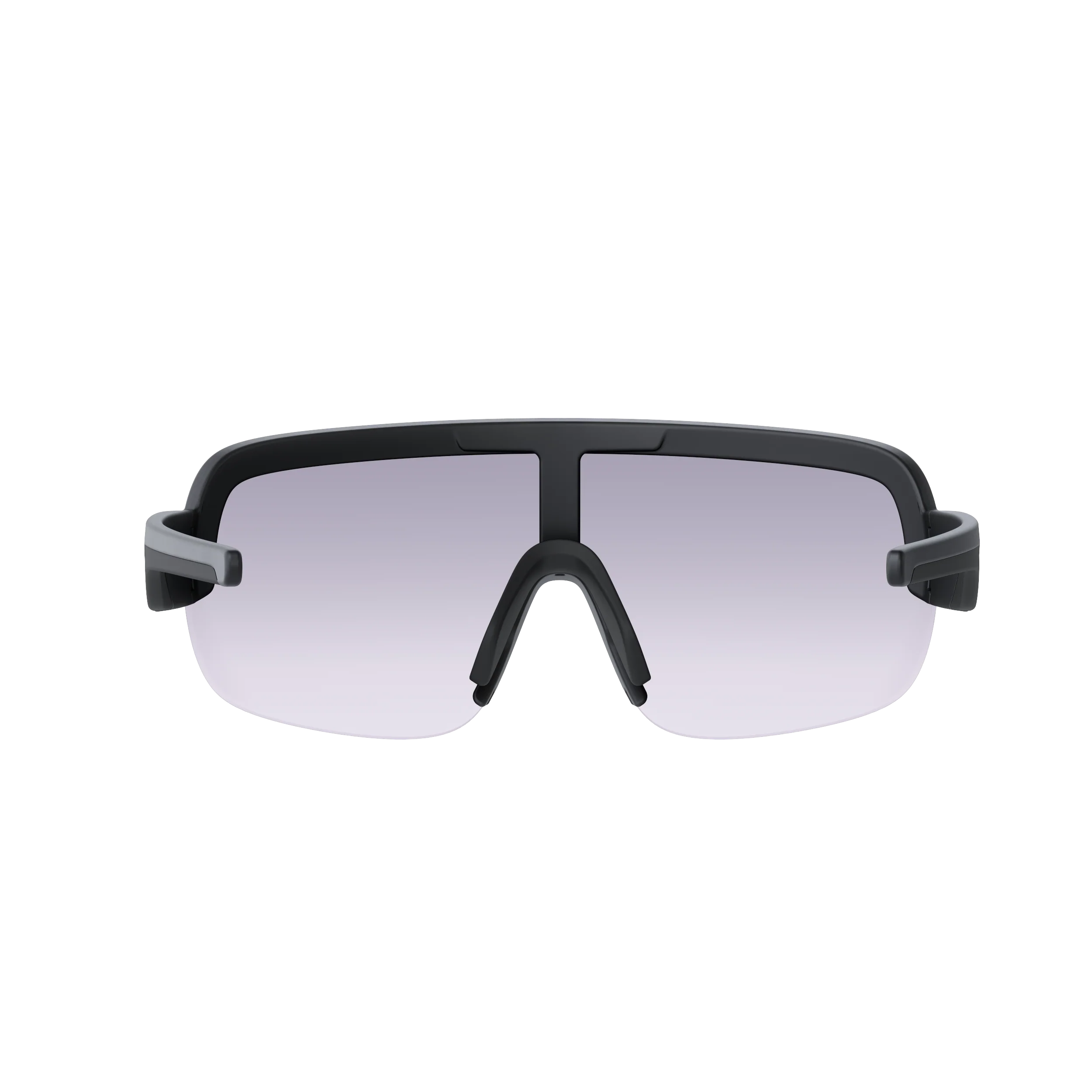 Lunettes POC AIM Noir Verre Clarity Road Sunny Silver - Image 4