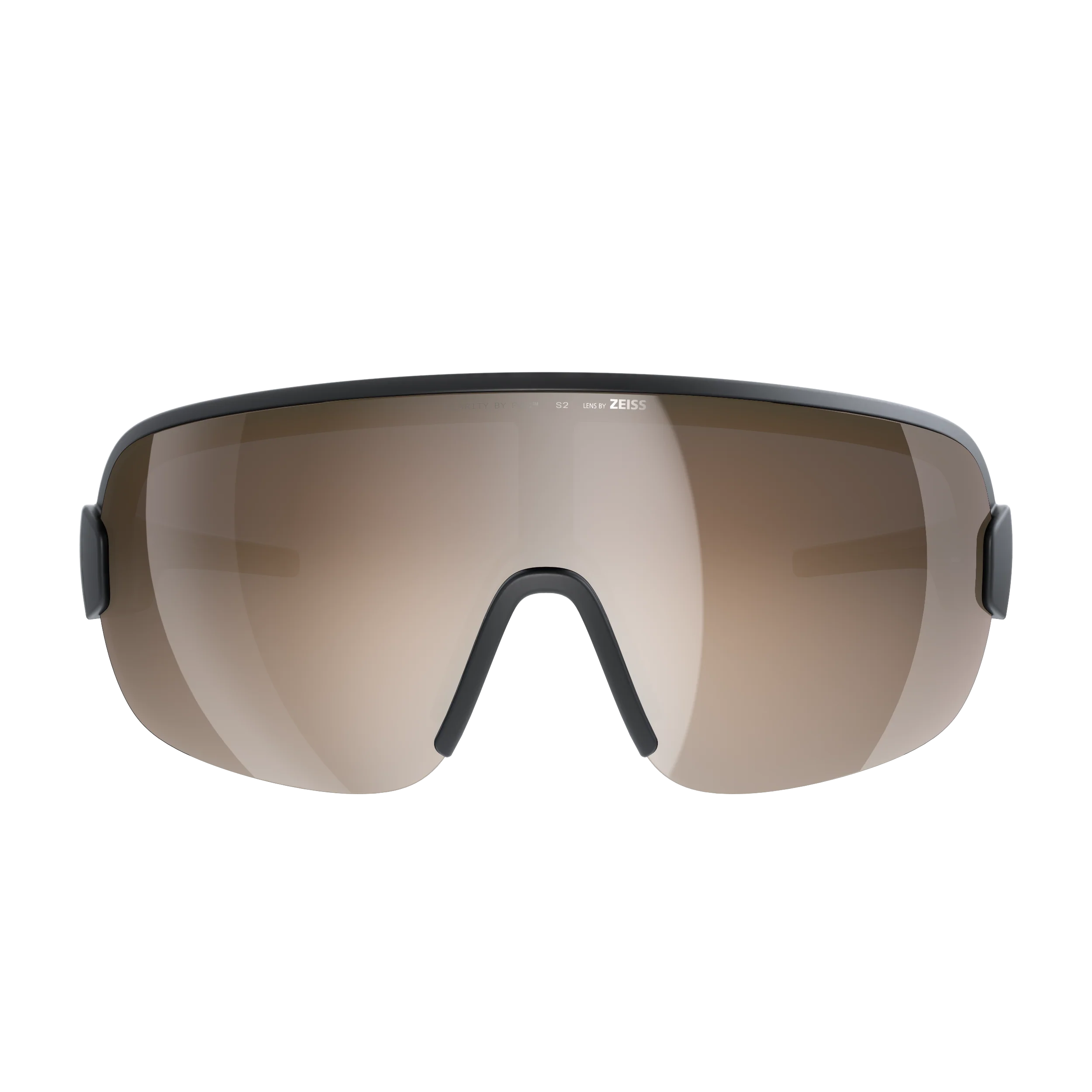 Lunettes POC AIM Noir Verre Clarity Trail Partly Sunny Silver - Image 2