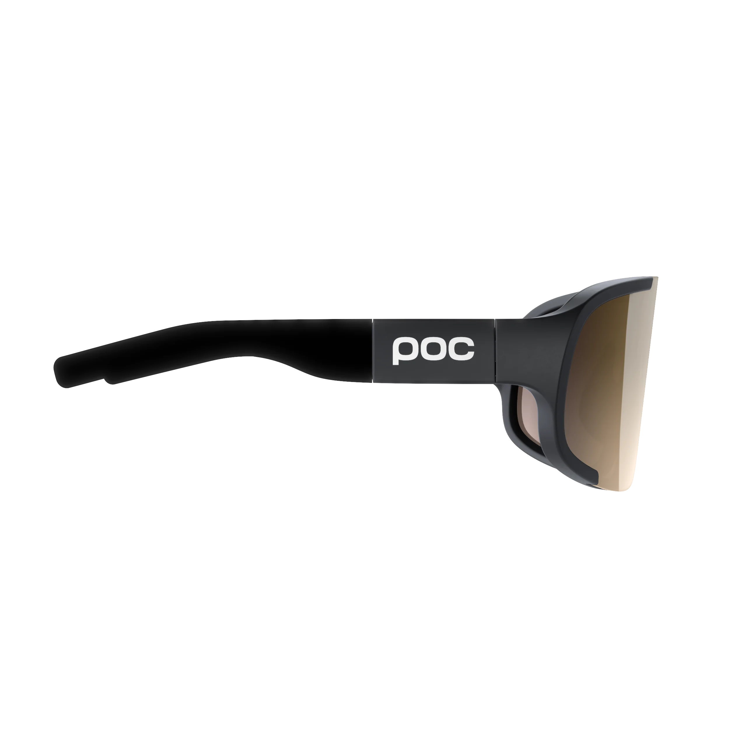 Lunettes POC ASPIRE MID Noir Verre Clarity Trail Partly Sunny Silver - Image 3