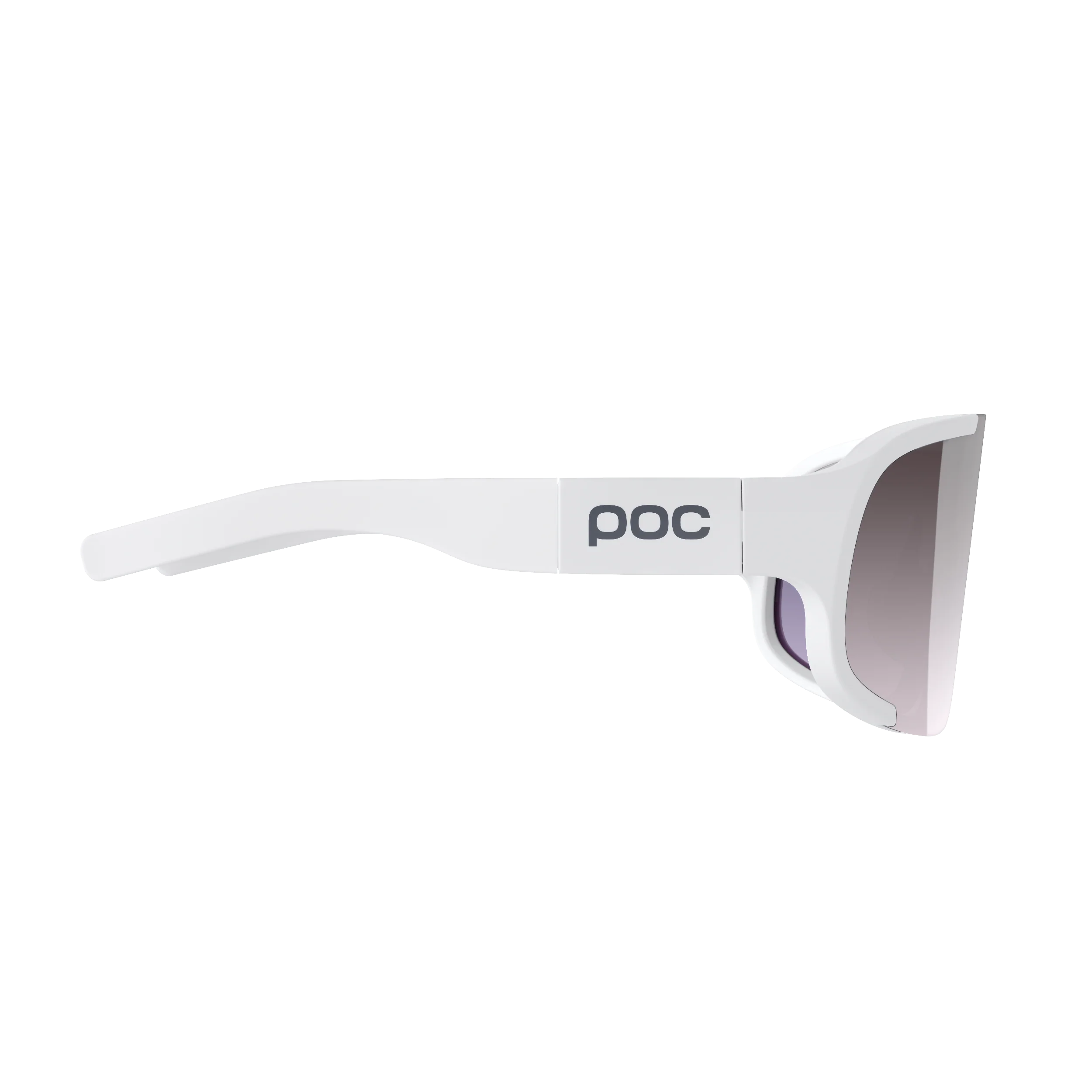 Lunettes POC ASPIRE Blanc Verre Clarity Road Sunny Silver - Image 3