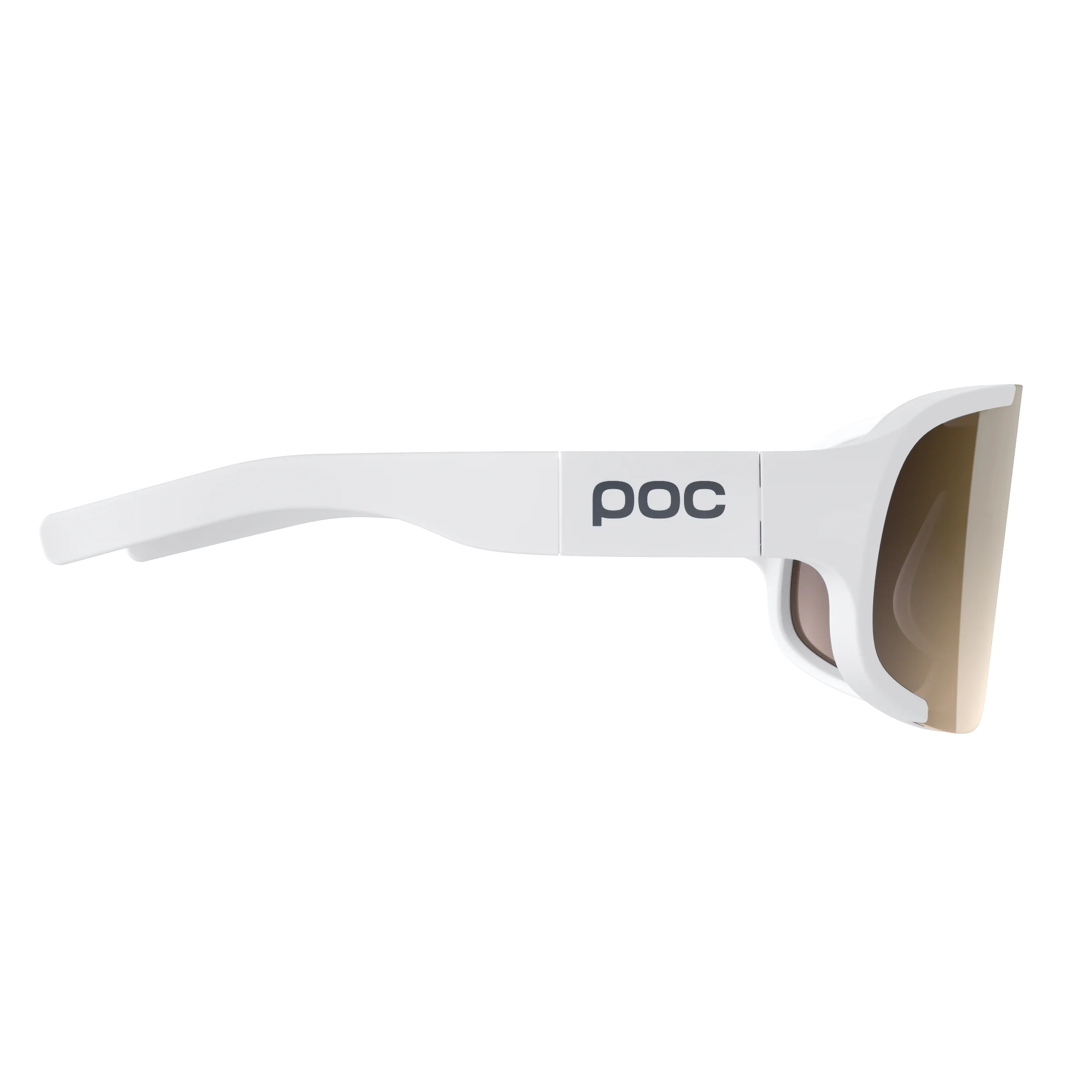 Lunettes POC ASPIRE Blanc Verre Clarity Trail Partly Sunny Silver - Image 3