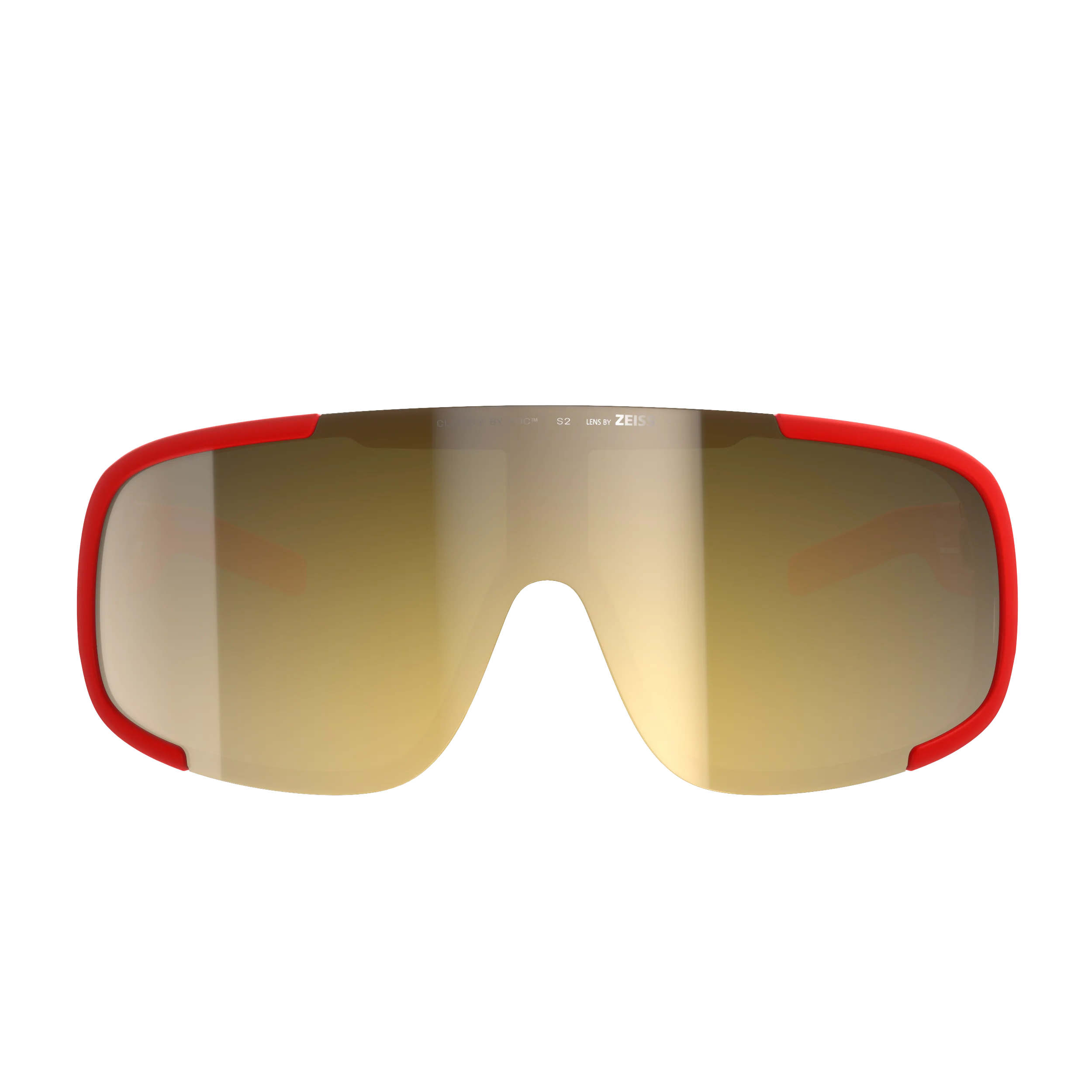 Lunettes POC ASPIRE Rouge Verre Clarity Road Partly Sunny Gold - Image 2
