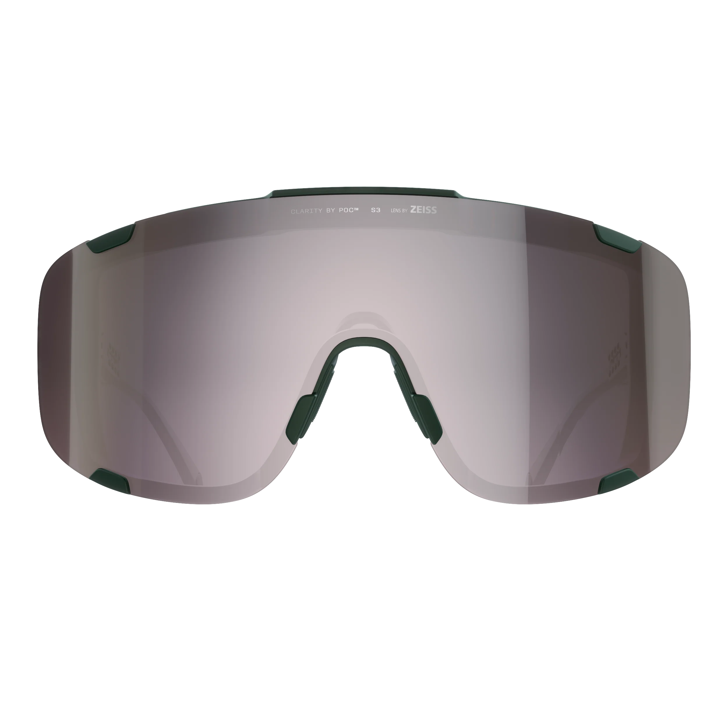 Lunettes POC DEVOUR + Kaki Verre Clarity Road Sunny Silver - Image 2