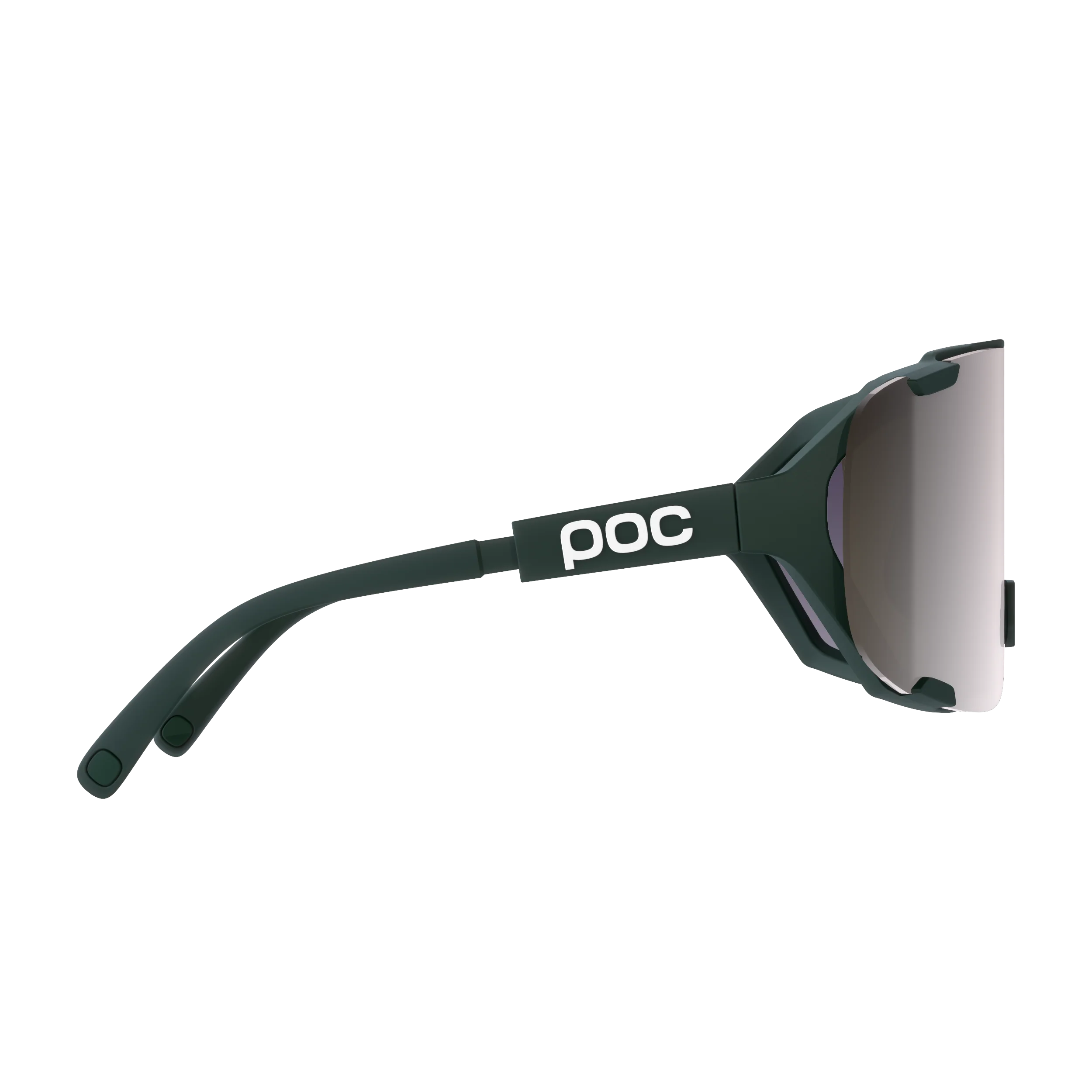 Lunettes POC DEVOUR MID Kaki Verre Clarity Road /Sunny Silver - Image 3