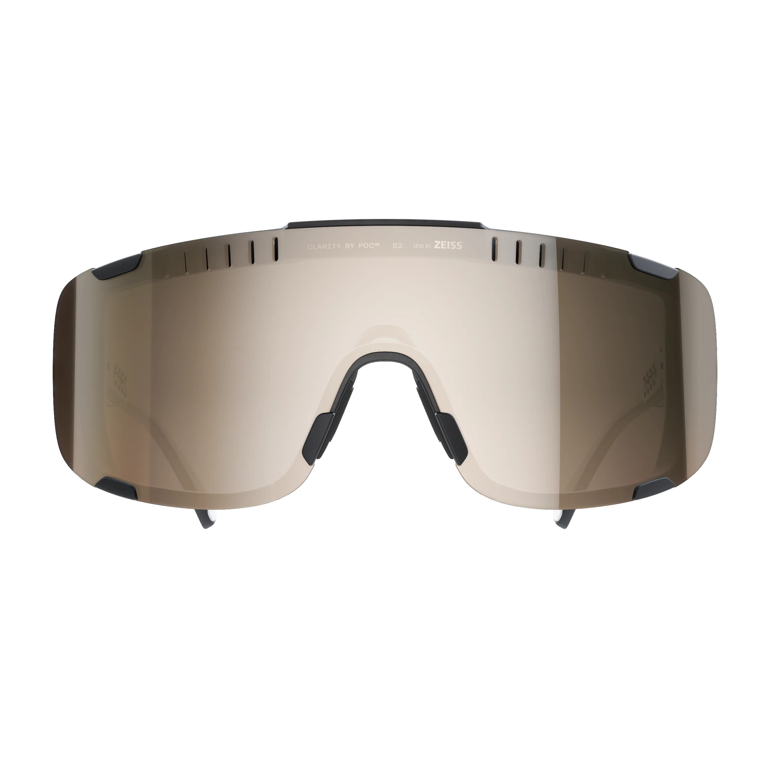 Lunettes POC DEVOUR MID + Noir Verre Clarity Trail Partly Sunny Silver - Image 2