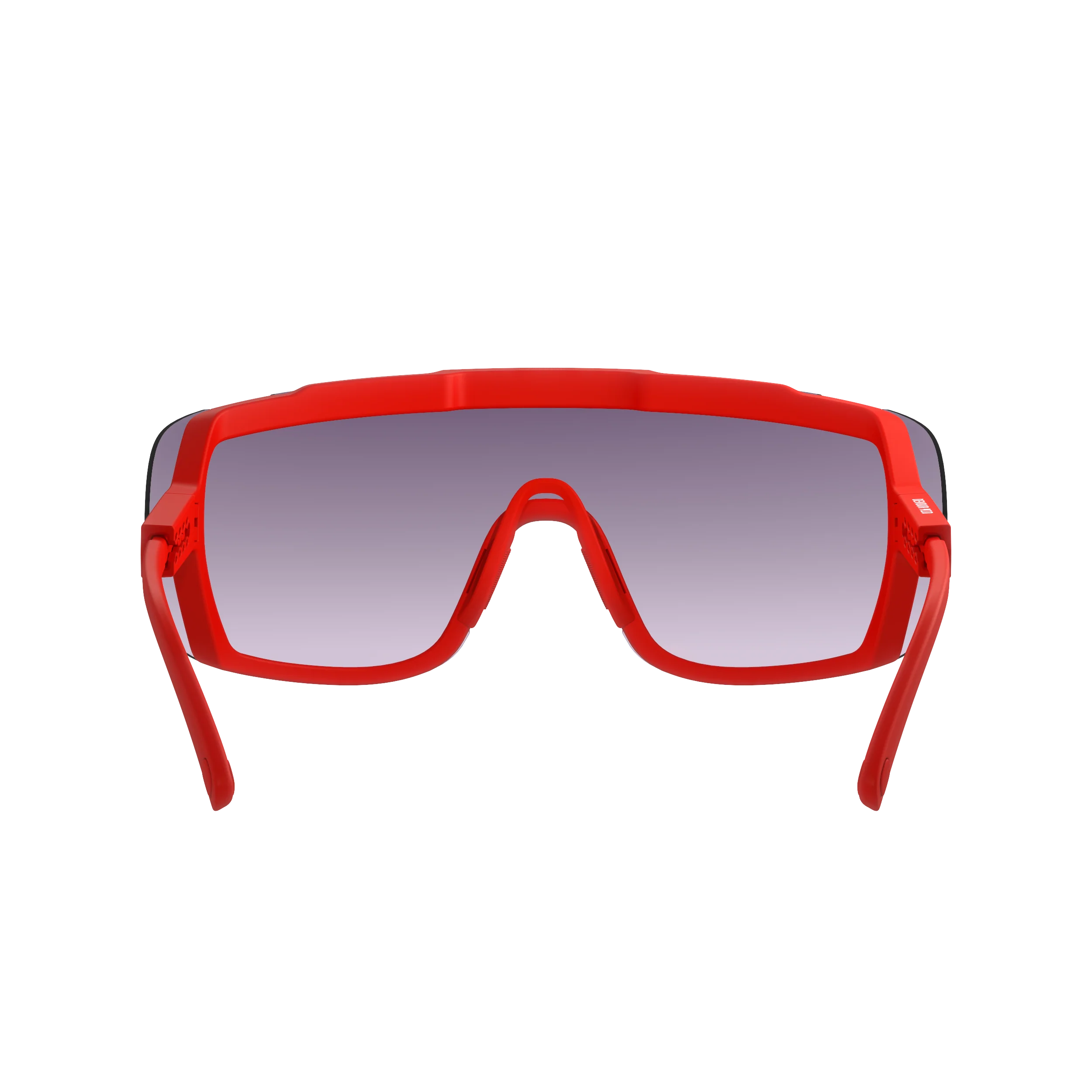 Lunettes POC DEVOUR MID Rouge Verre Clarity Road Partly Sunny Gold - Image 4