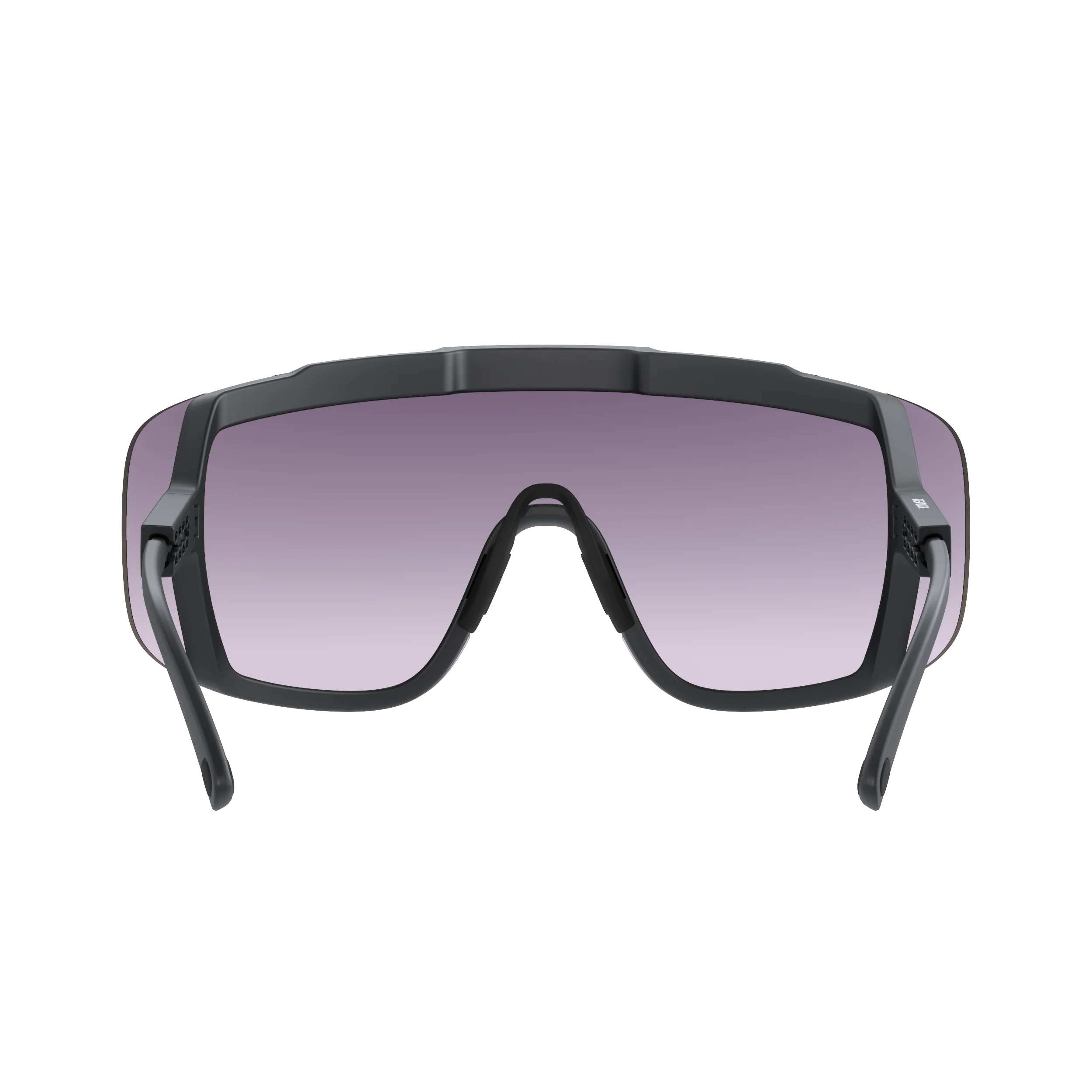 Lunettes POC DEVOUR + Noir Verre Clarity Road Sunny Silver - Image 4