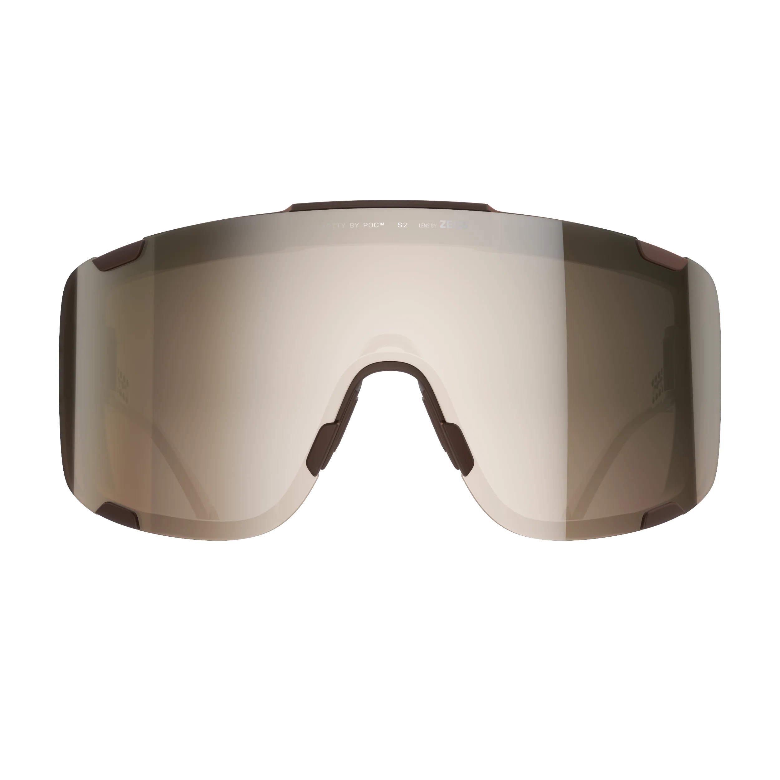 Lunettes POC DEVOUR ULTRA + Bronze Verre Clarity Trail Partly Sunny Silver - Image 2