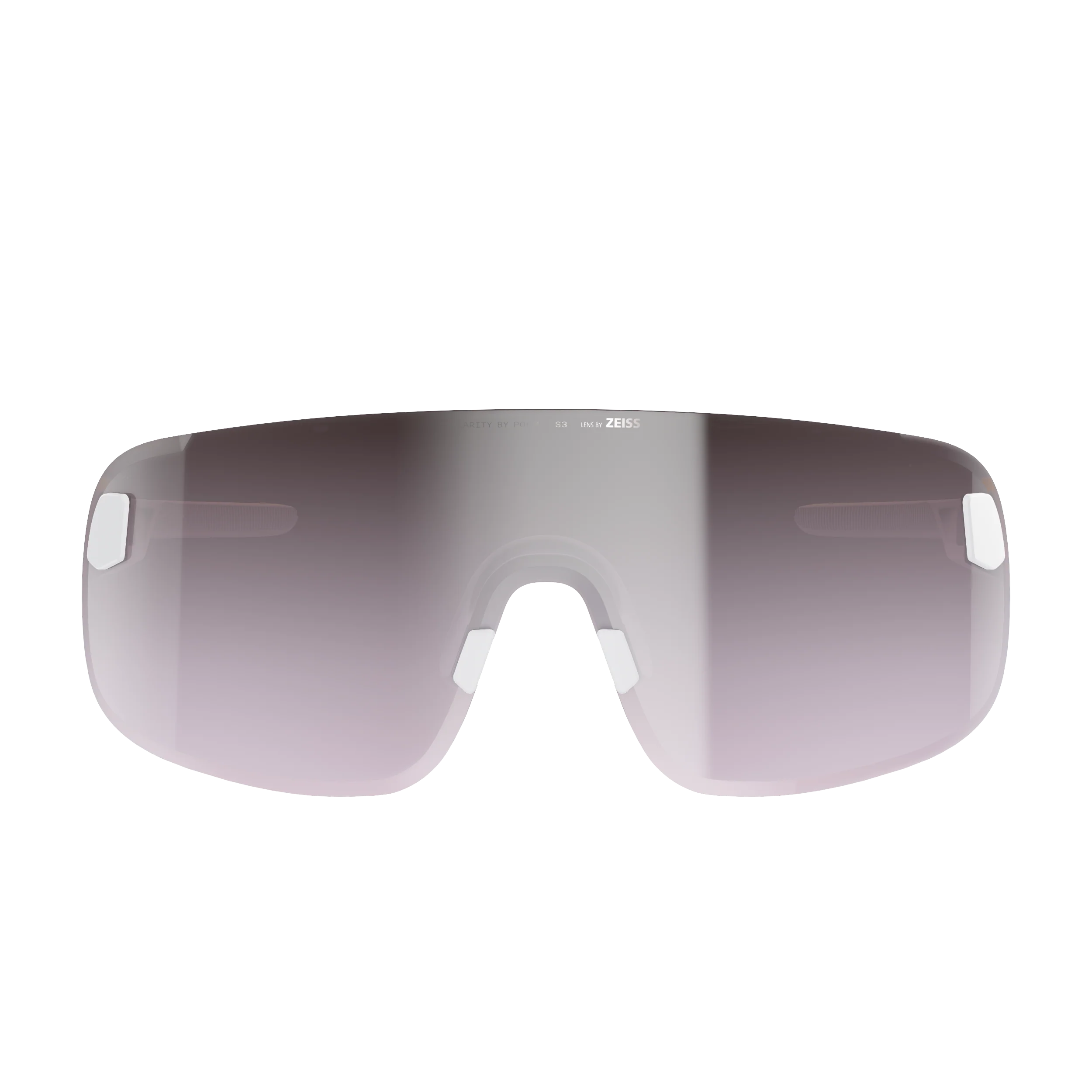 Lunettes POC ELICIT Blanc Verre Clarity Road Sunny Silver - Image 2