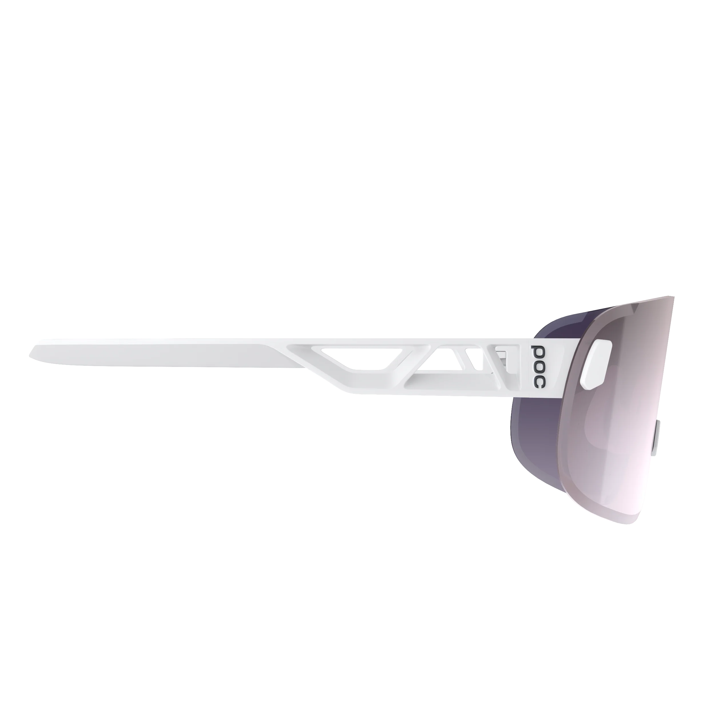 Lunettes POC ELICIT Blanc Verre Clarity Road Sunny Silver - Image 3