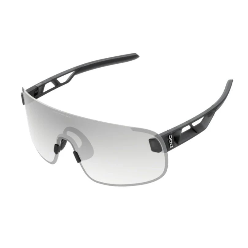 Lunettes POC ELICIT Translucide Black Verre Clarity Photochromique Grey