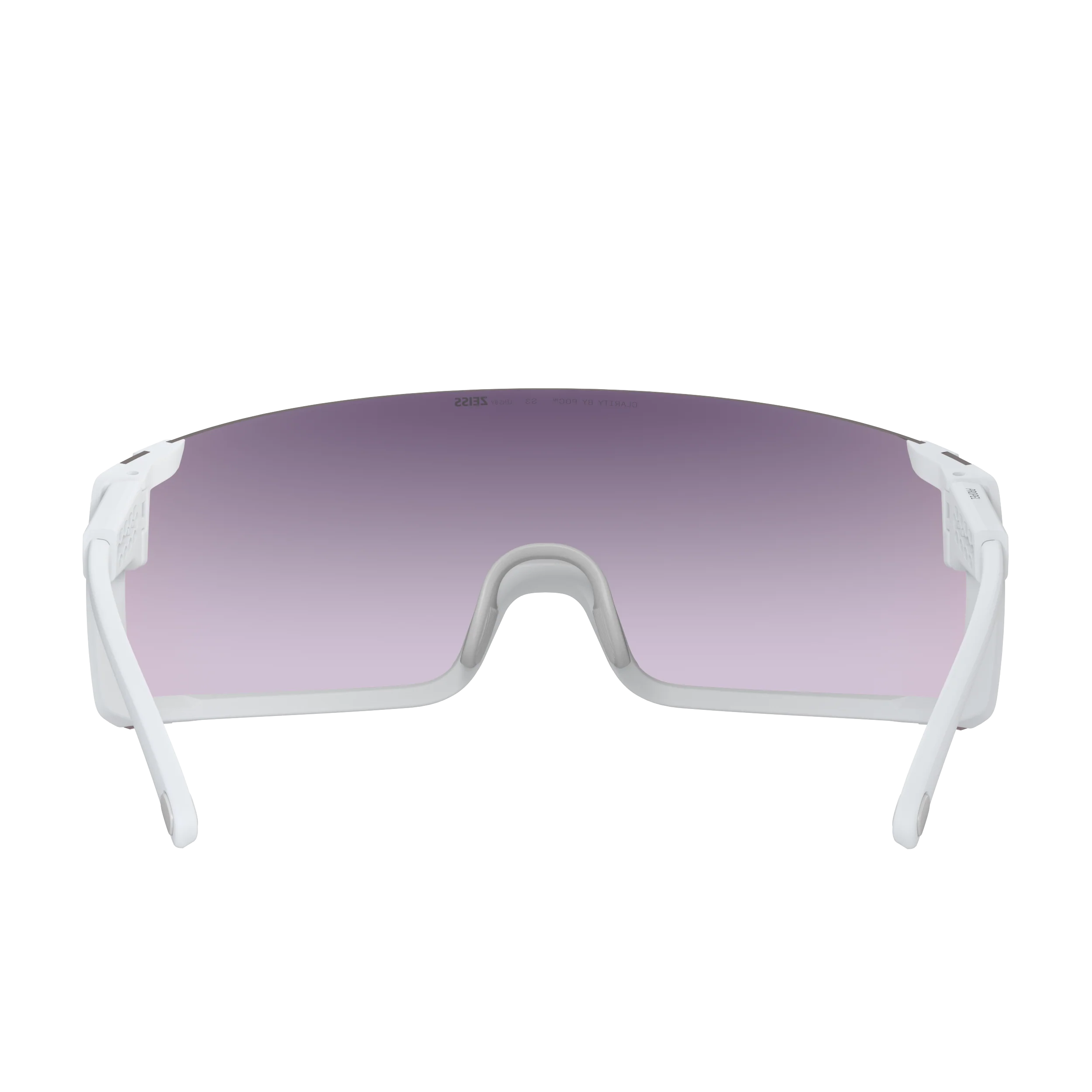 Lunettes POC PROPEL + Blanc Verre Clarity Road Sunny Silver - Image 4