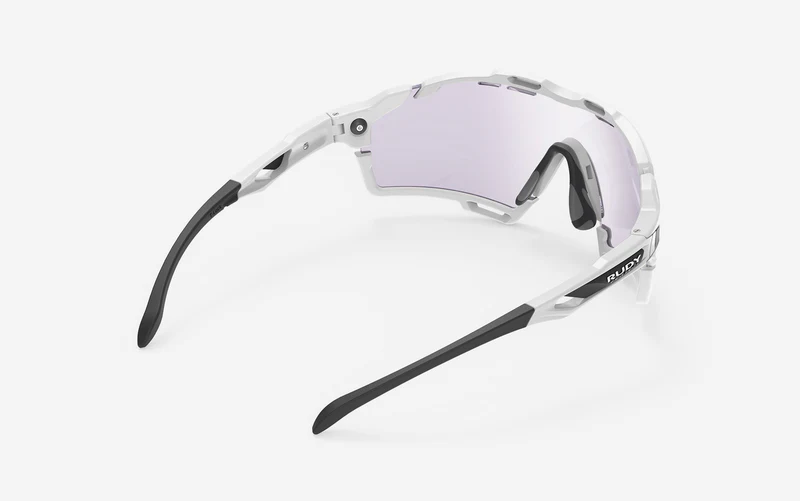 Lunettes RUDY PROJECT CUTLINE Blanc Verres IMPACTX™ Photochromique Laser Purple - Image 5