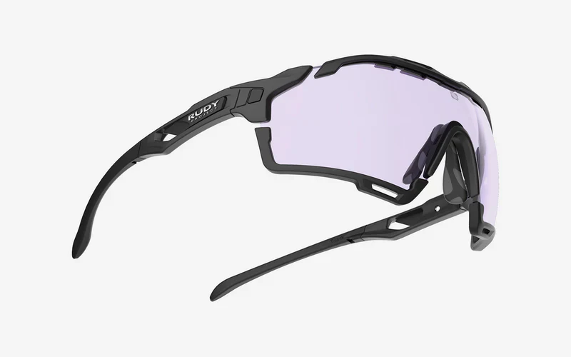 Lunettes RUDY PROJECT CUTLINE Noir Matt Verres IMPACTX™ Photochromique Laser Purple - Image 3
