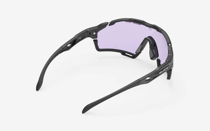 Lunettes RUDY PROJECT CUTLINE Noir Matt Verres IMPACTX™ Photochromique Laser Purple - Image 5