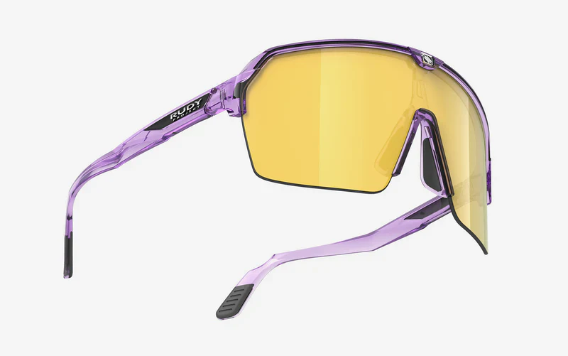 Lunettes RUDY PROJECT SPINSHIELD AIR Crystal Lilas Verres RP Optics Multilaser Yellow - Image 3