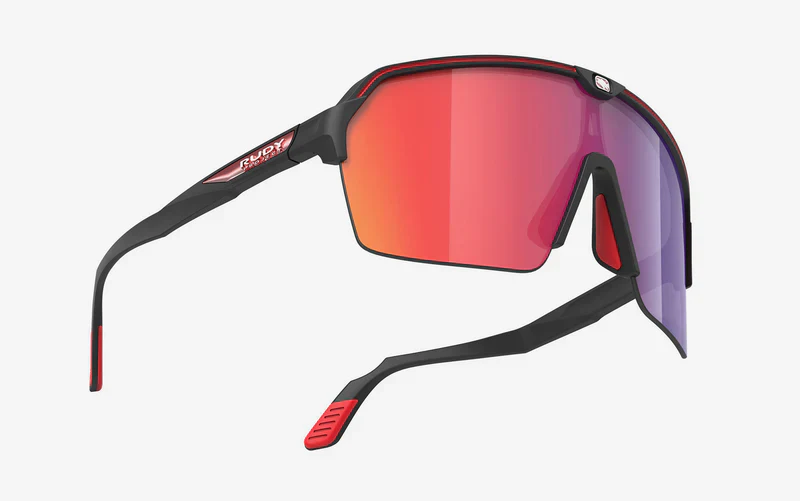 Lunettes RUDY PROJECT SPINSHIELD AIR Noir Matt Verres RP Optics Multilaser Red - Image 3