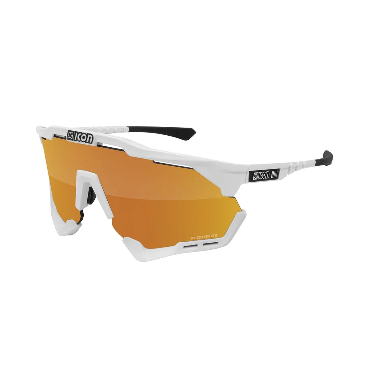 Lunettes SCICON AEROSHADE XL Blanc Iridium Bronze