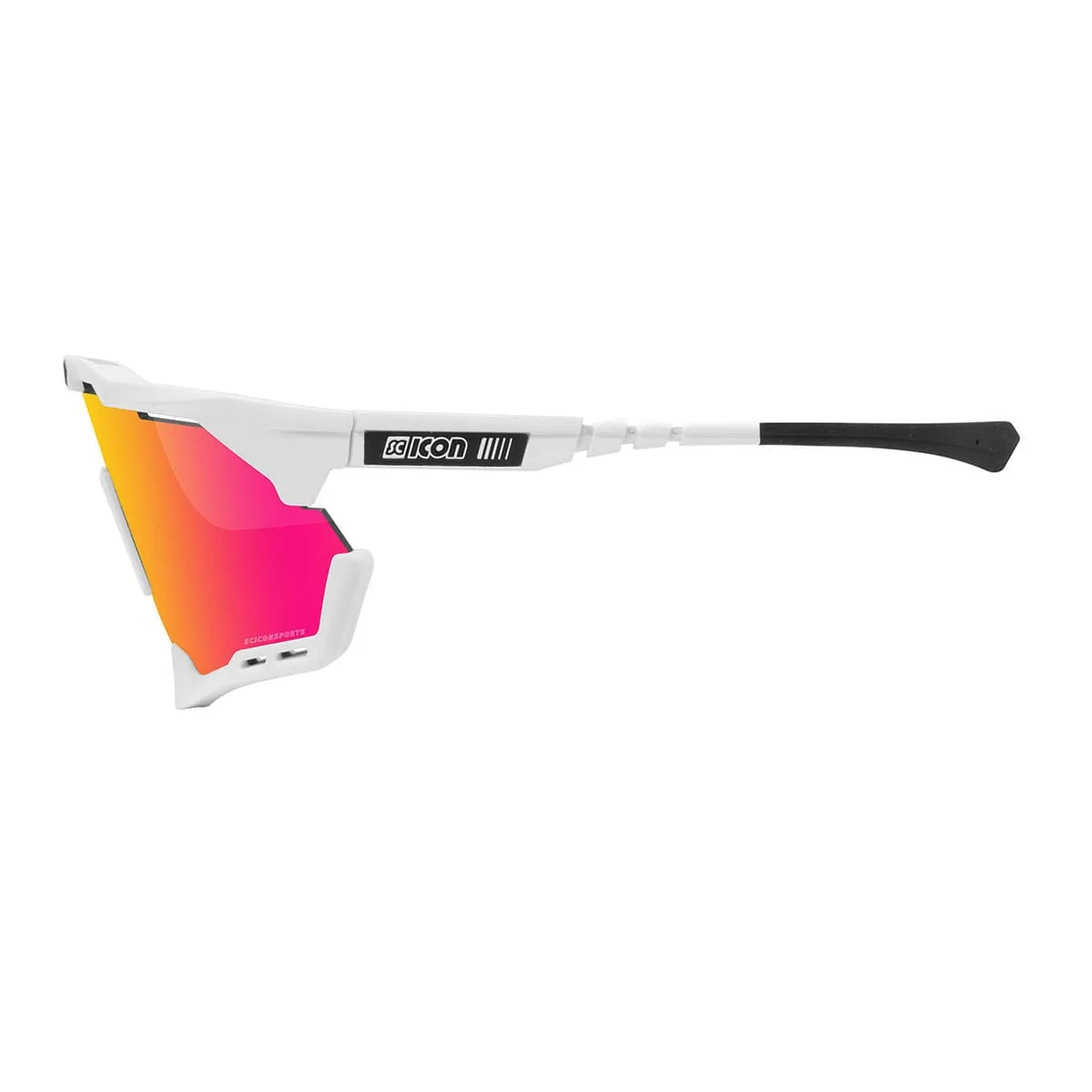 Lunettes SCICON AEROSHADE XL Blanc Iridium Rouge - Image 3