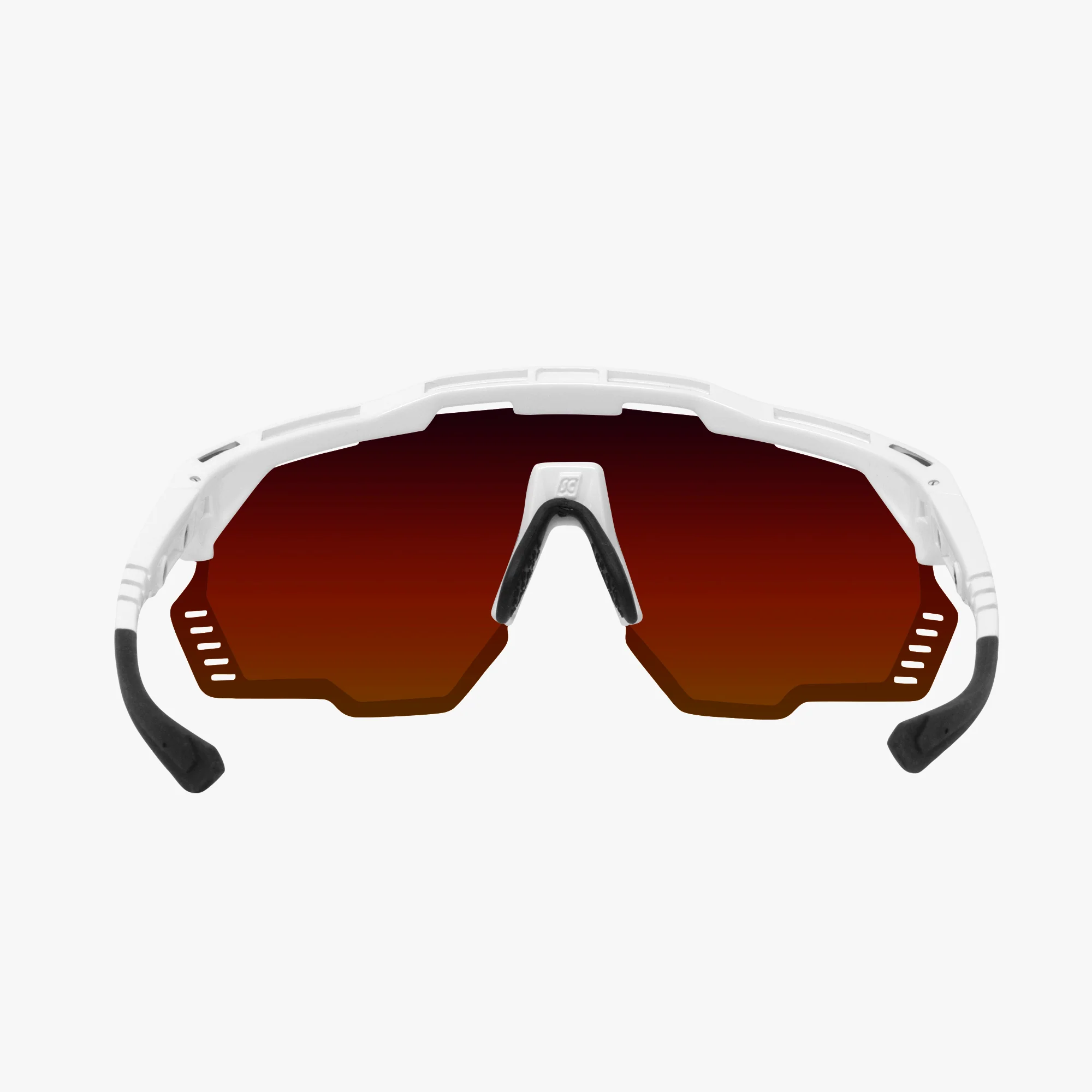 Lunettes SCICON AEROSHADE KUNKEN Blanc Multimirror Rouge - Image 4