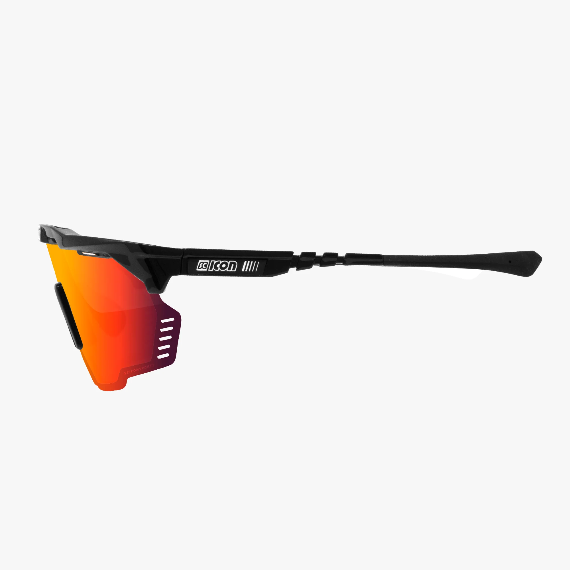 Lunettes SCICON AEROSHADE KUNKEN Noir Multimirror Rouge - Image 3