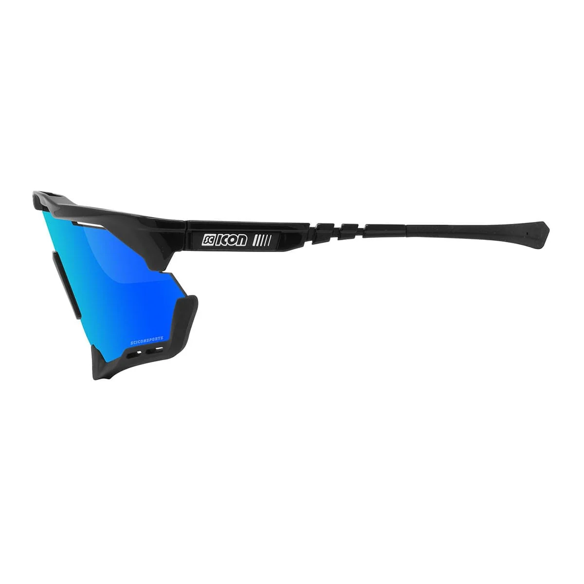 Lunettes SCICON AEROSHADE XL Noir Iridium Bleu - Image 3