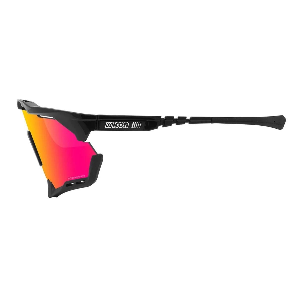 Lunettes SCICON AEROSHADE XL Noir Iridium Rouge - Image 2