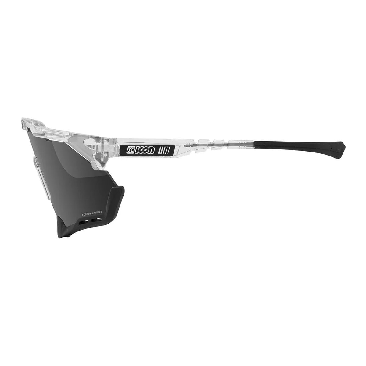 Lunettes SCICON AEROSHADE XL Translucide Iridium Argent - Image 3