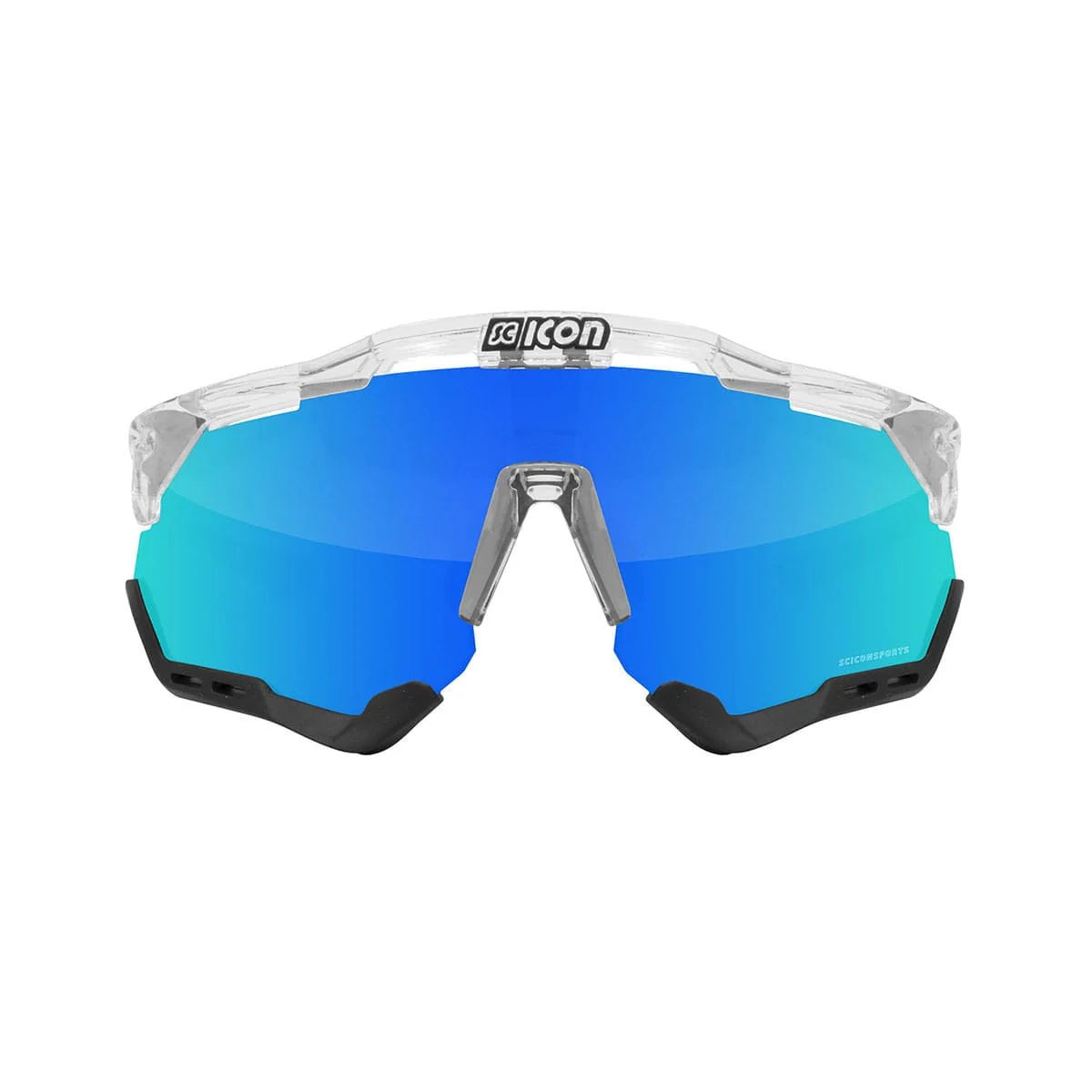 Lunettes SCICON AEROSHADE XL Translucide Iridium Bleu - Image 2