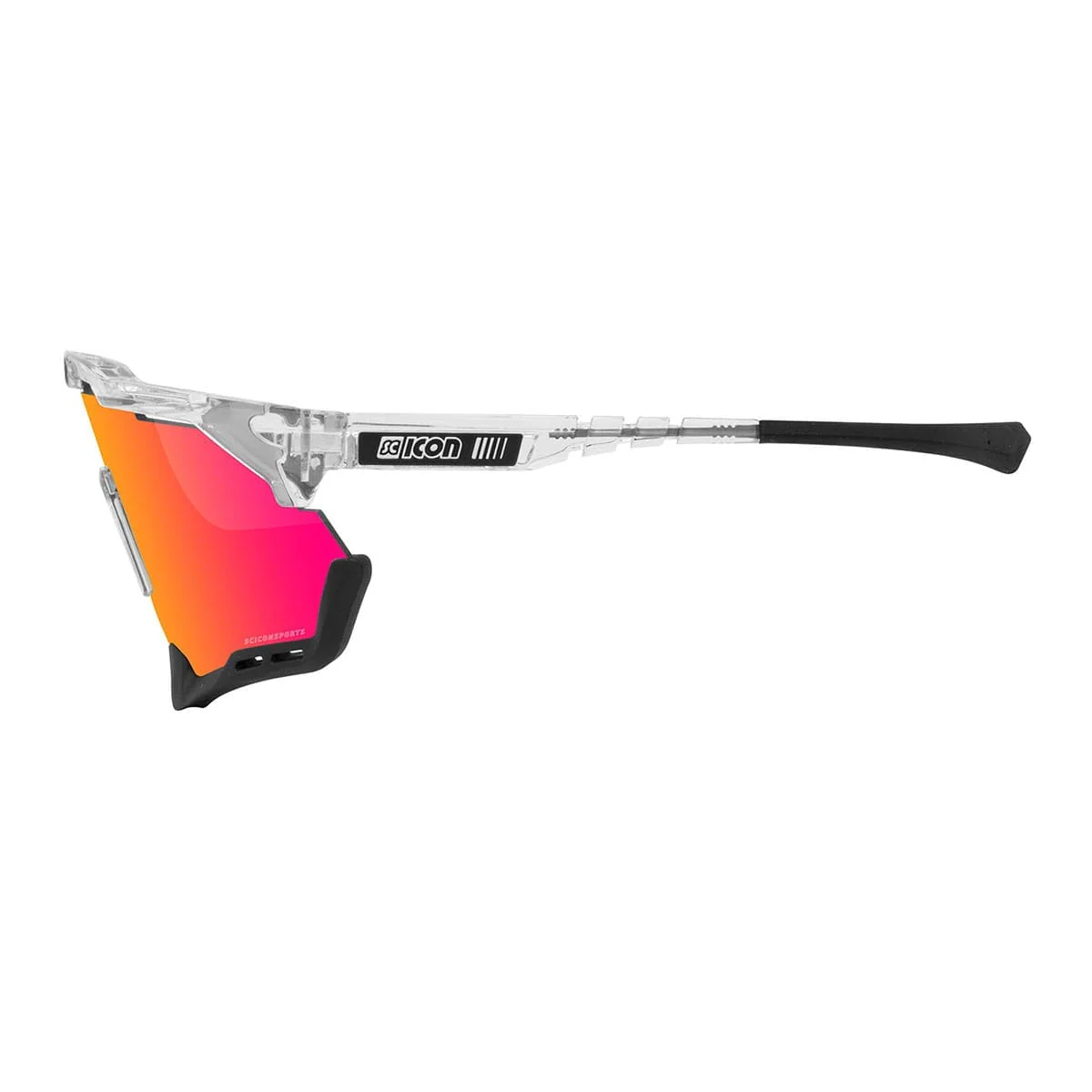 Lunettes SCICON AEROSHADE XL Translucide Iridium Rouge - Image 3