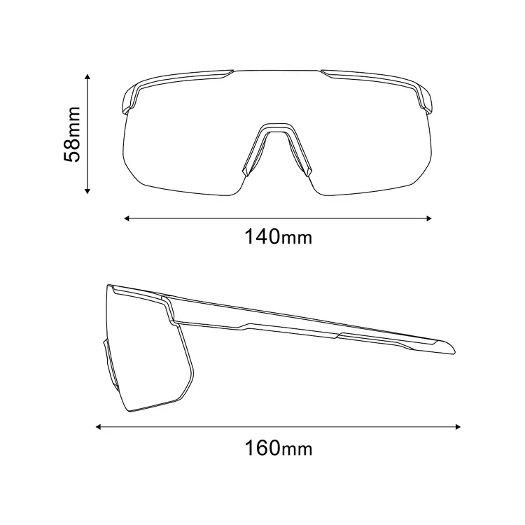 Lunettes SHIMANO S-PHYRE CE-SPHR2 Blanc Matt Verre Ridescape Road - Image 7