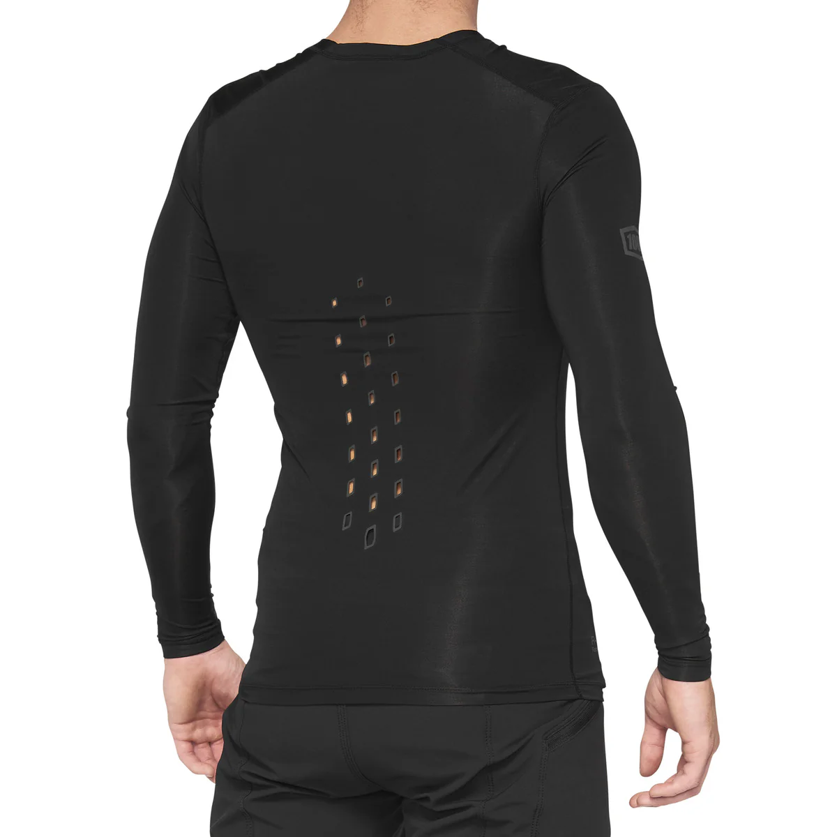 Maillot 100% R-CORE CONCEPT Manches Longues Noir - Image 2