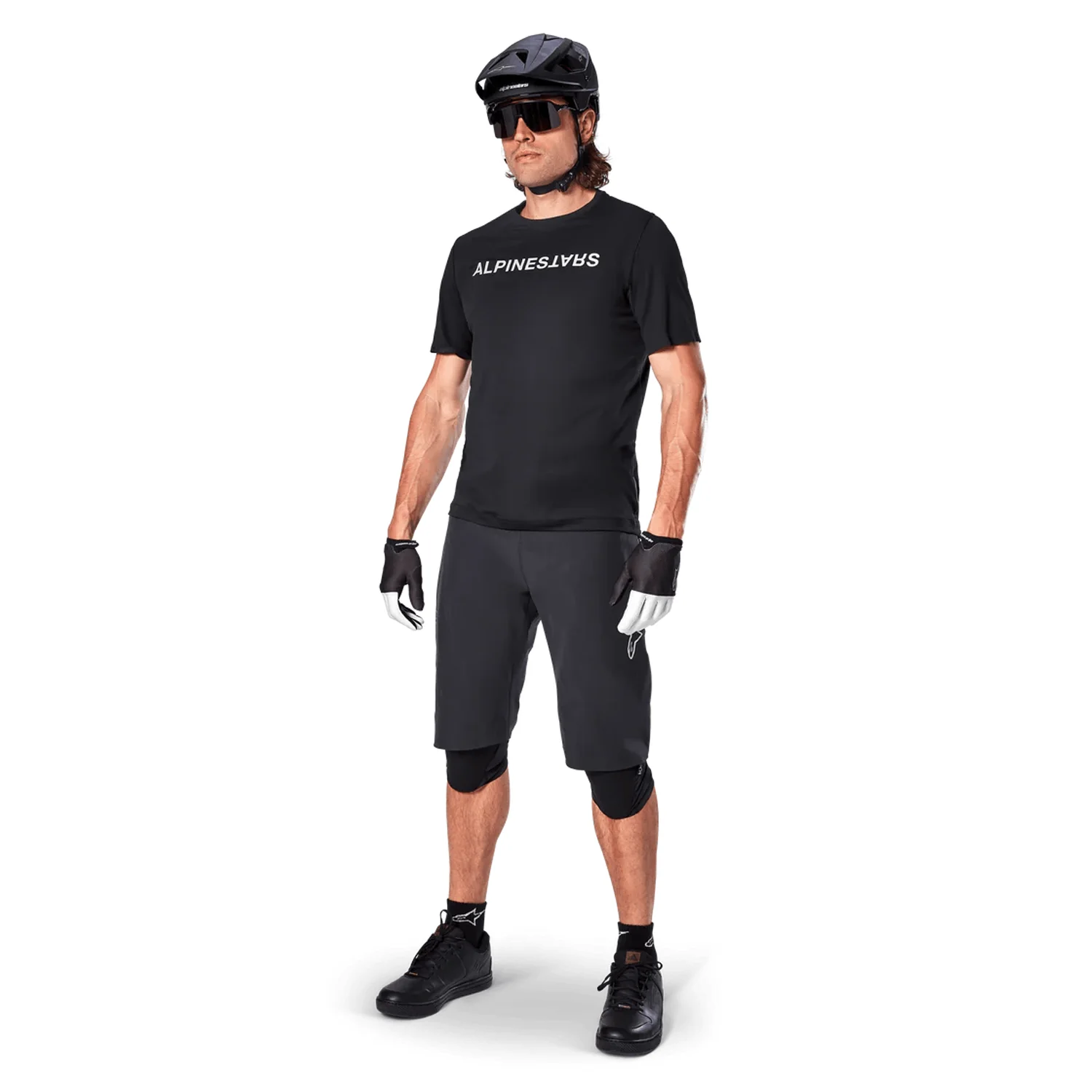 Maillot ALPINESTARS A-ARIA SWITCH Manches Courtes Noir - Image 6