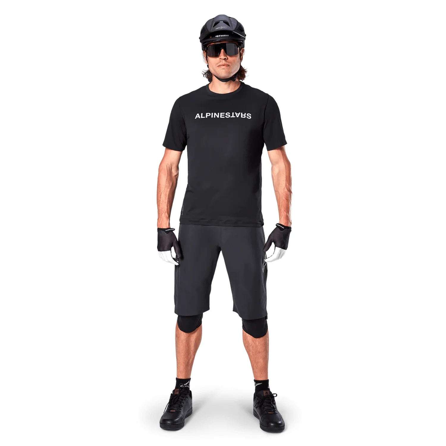 Maillot ALPINESTARS A-ARIA SWITCH Manches Courtes Noir - Image 7