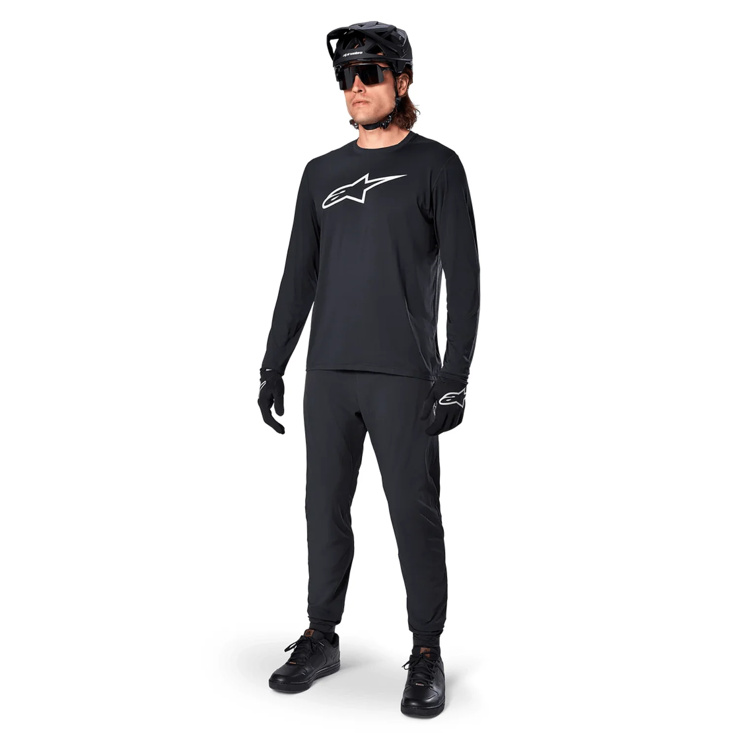 Maillot ALPINESTARS A-DURA ASTAR Manches Longues Noir - Image 6