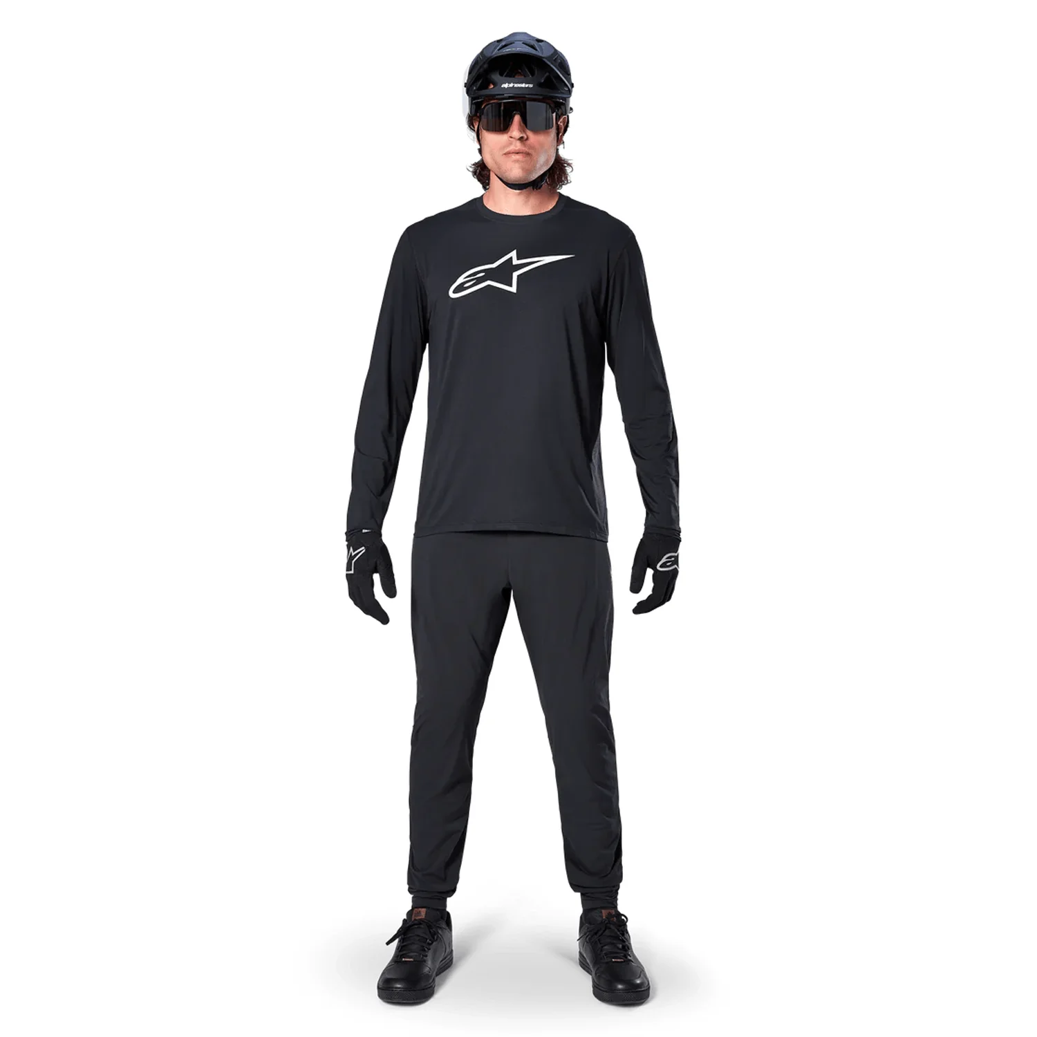 Maillot ALPINESTARS A-DURA ASTAR Manches Longues Noir - Image 7