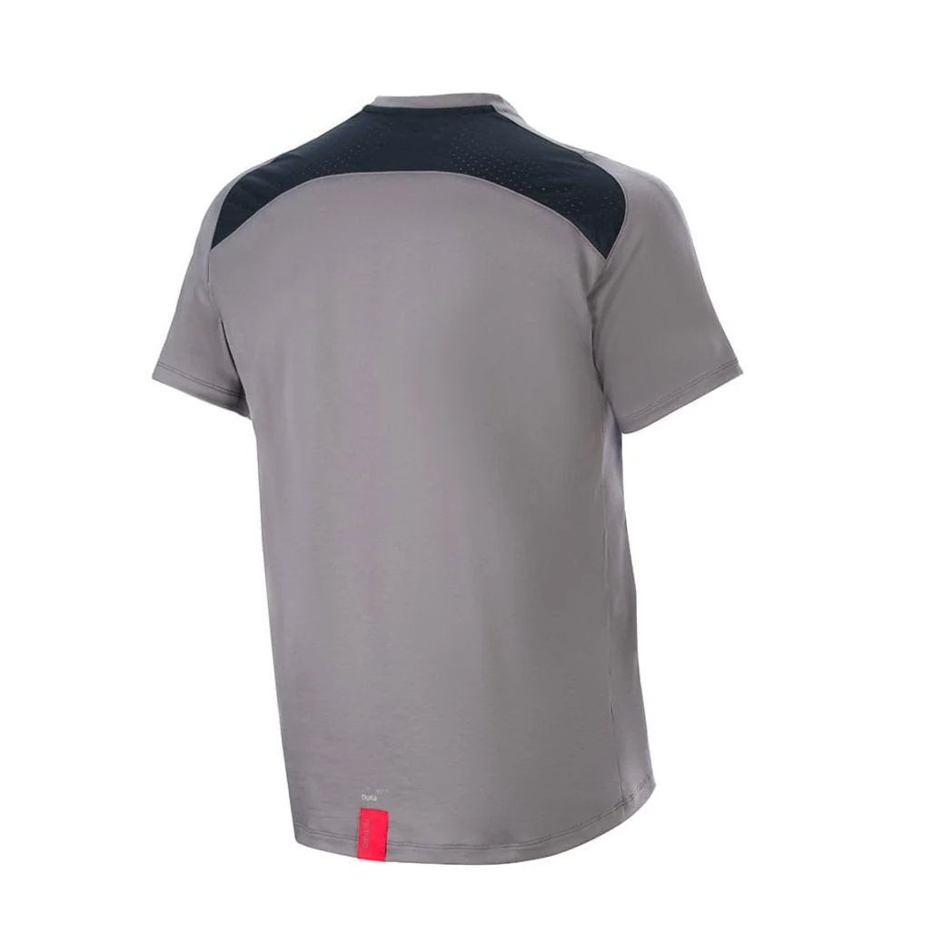 Maillot ALPINESTARS A-DURA ASTAR Manches Courtes Gris foncé - Image 2