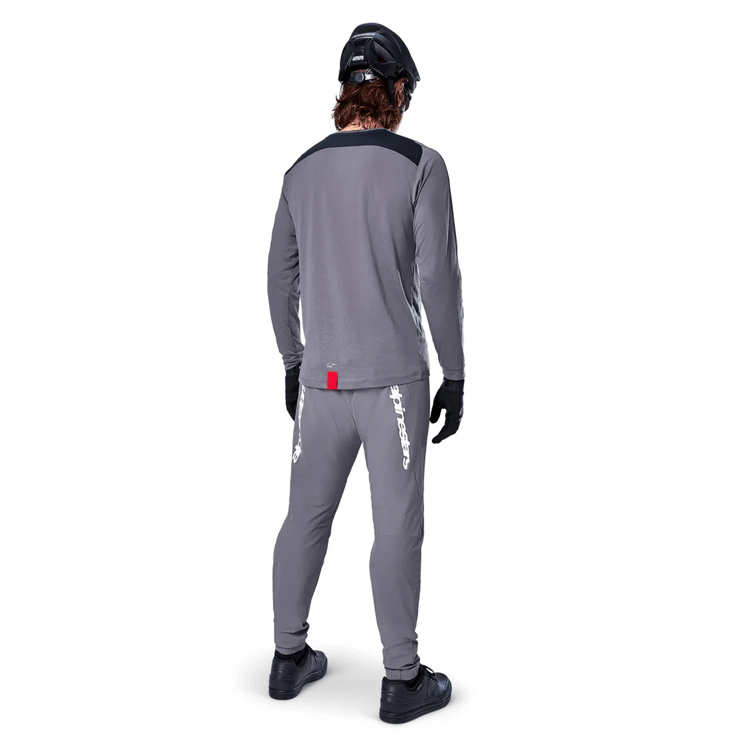 Maillot ALPINESTARS A-DURA DRI ASTAR Manches Longues Gris foncé - Image 7