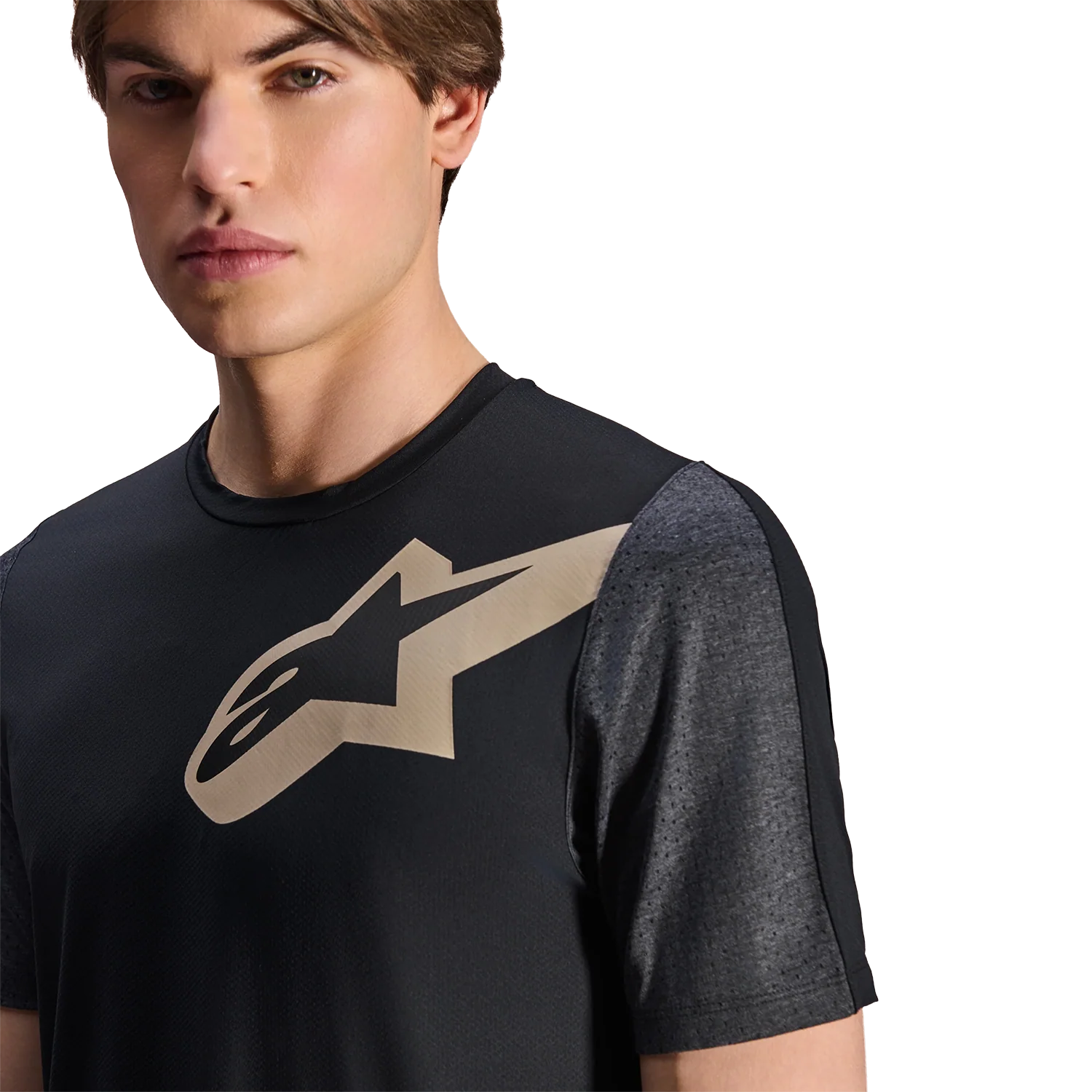 Maillot ALPINESTARS A-DURA LIPAN Manches Courtes Noir - Image 6