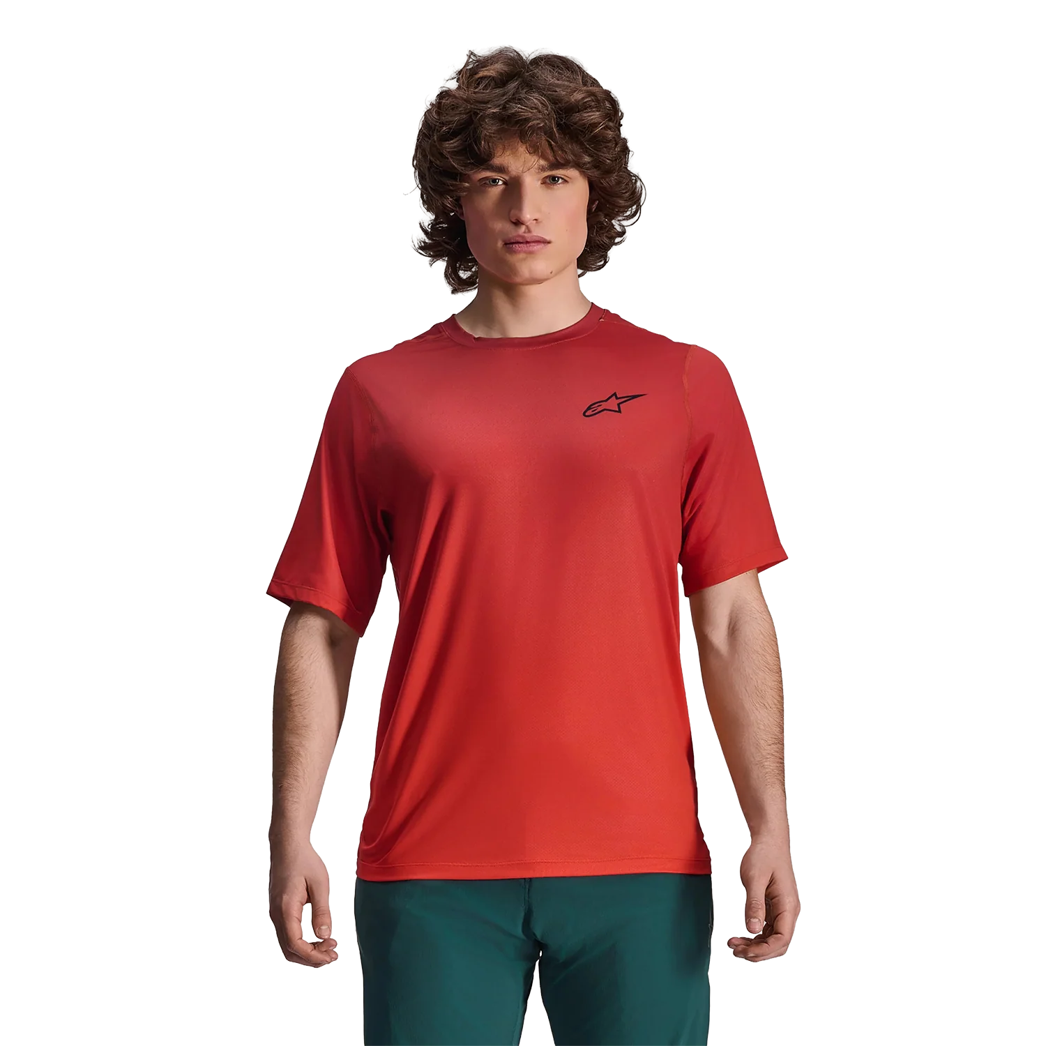 Maillot ALPINESTARS A-DURA RISE Manches Courtes Orange