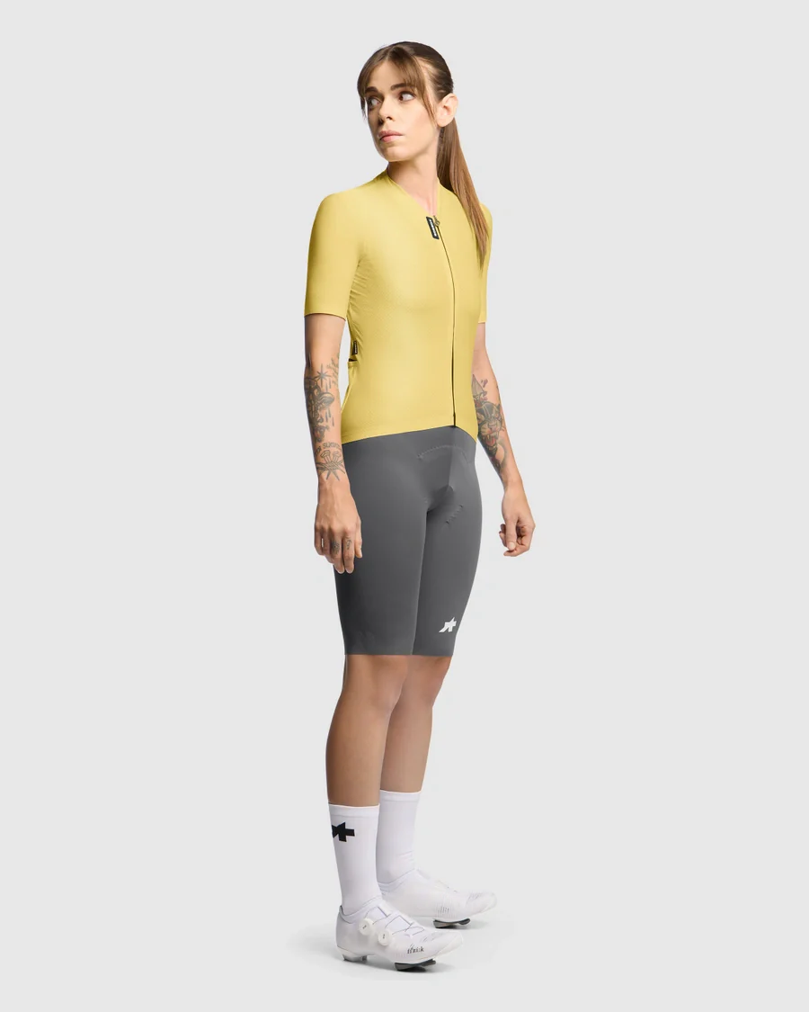 Maillot ASSOS DYORA R S11 Manches Courtes Femme Yellow - Image 6