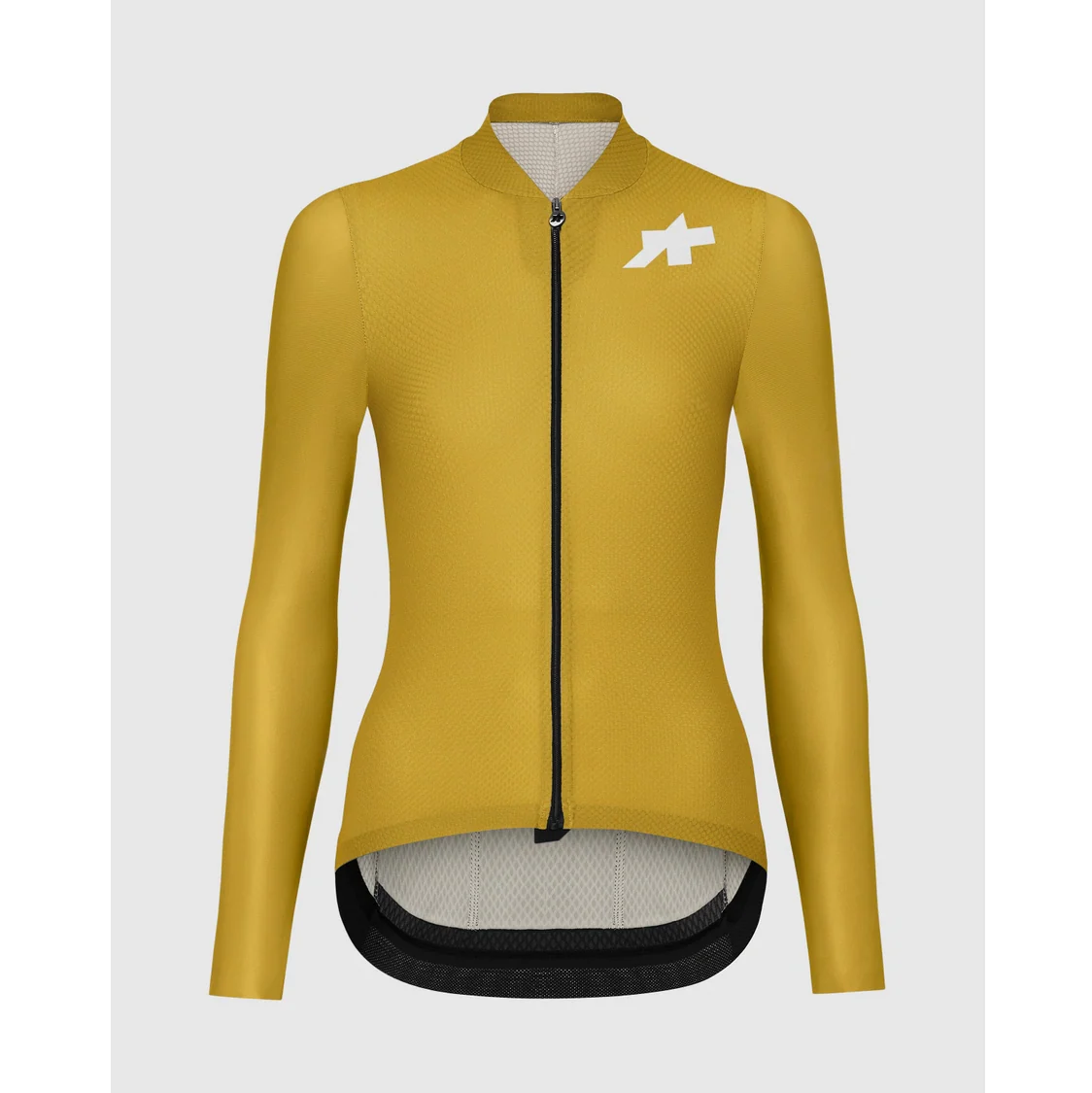 Maillot ASSOS UMA GT S11 EVO Manches Longues Femme Godlen Yellow - Image 6