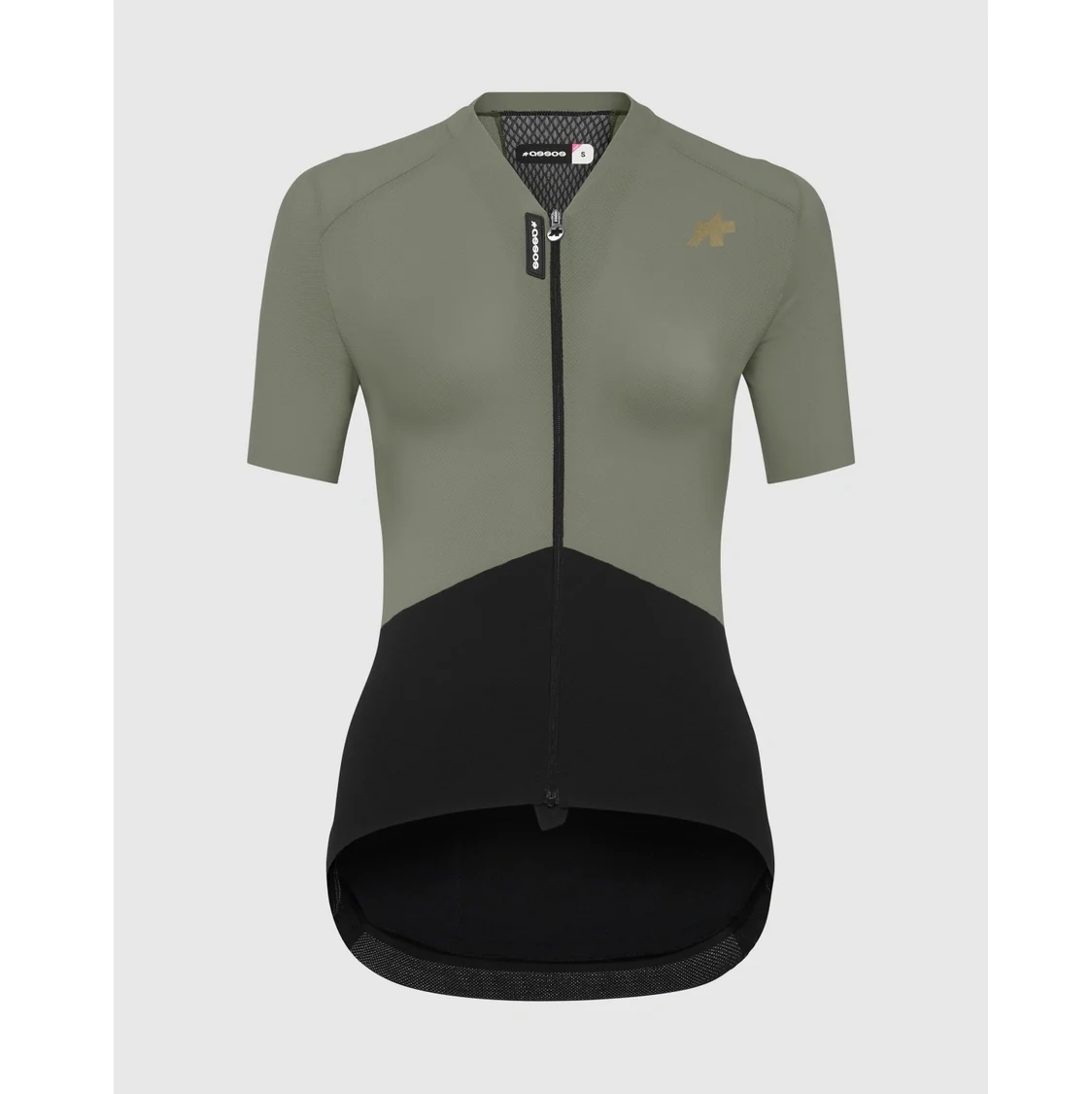 Maillot ASSOS UMA GTV S11 Manches Courtes Femme Vert