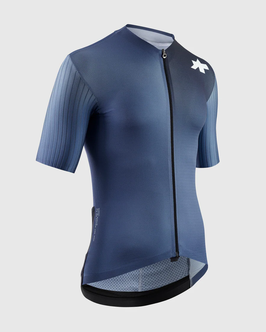 Maillot ASSOS EQUIPE RS S11 Manches Courtes Bleu - Image 2