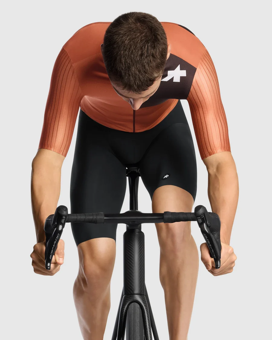 Maillot ASSOS EQUIPE RS S11 Manches Courtes Marron - Image 5