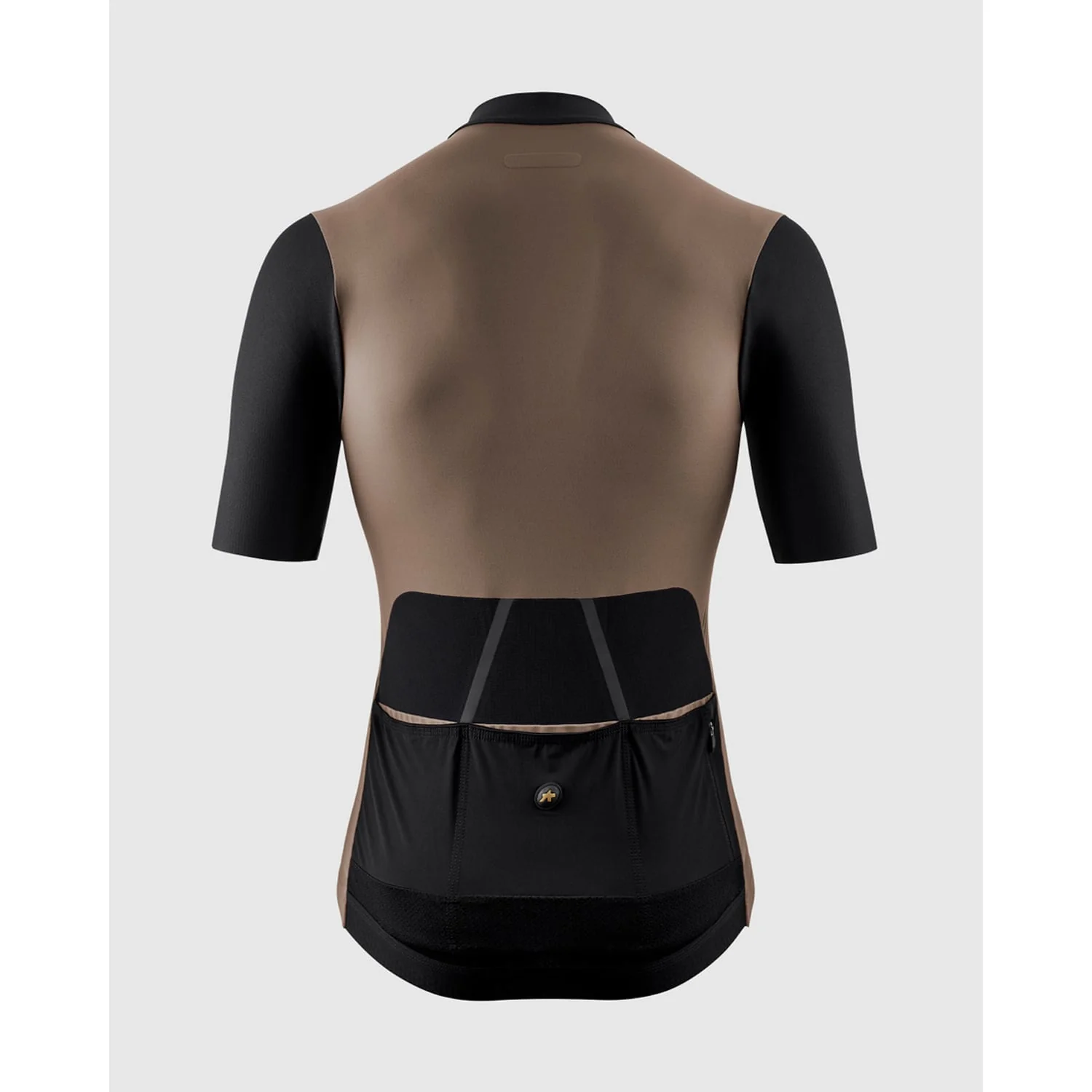 Maillot ASSOS EQUIPE RS S11 Manches Courtes Noir/Beige - Image 2